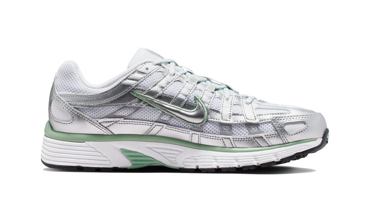 Nike P-6000 Metallic Silver White Steam