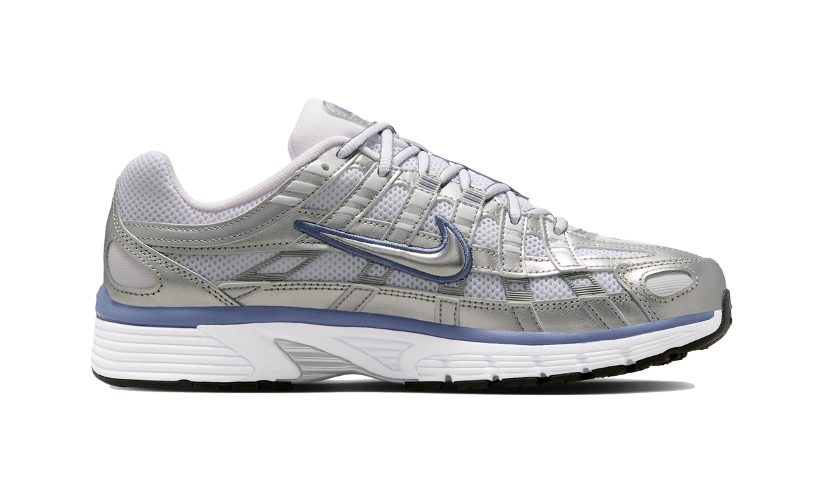 Nike P-6000 Metallic Silver World Indigo