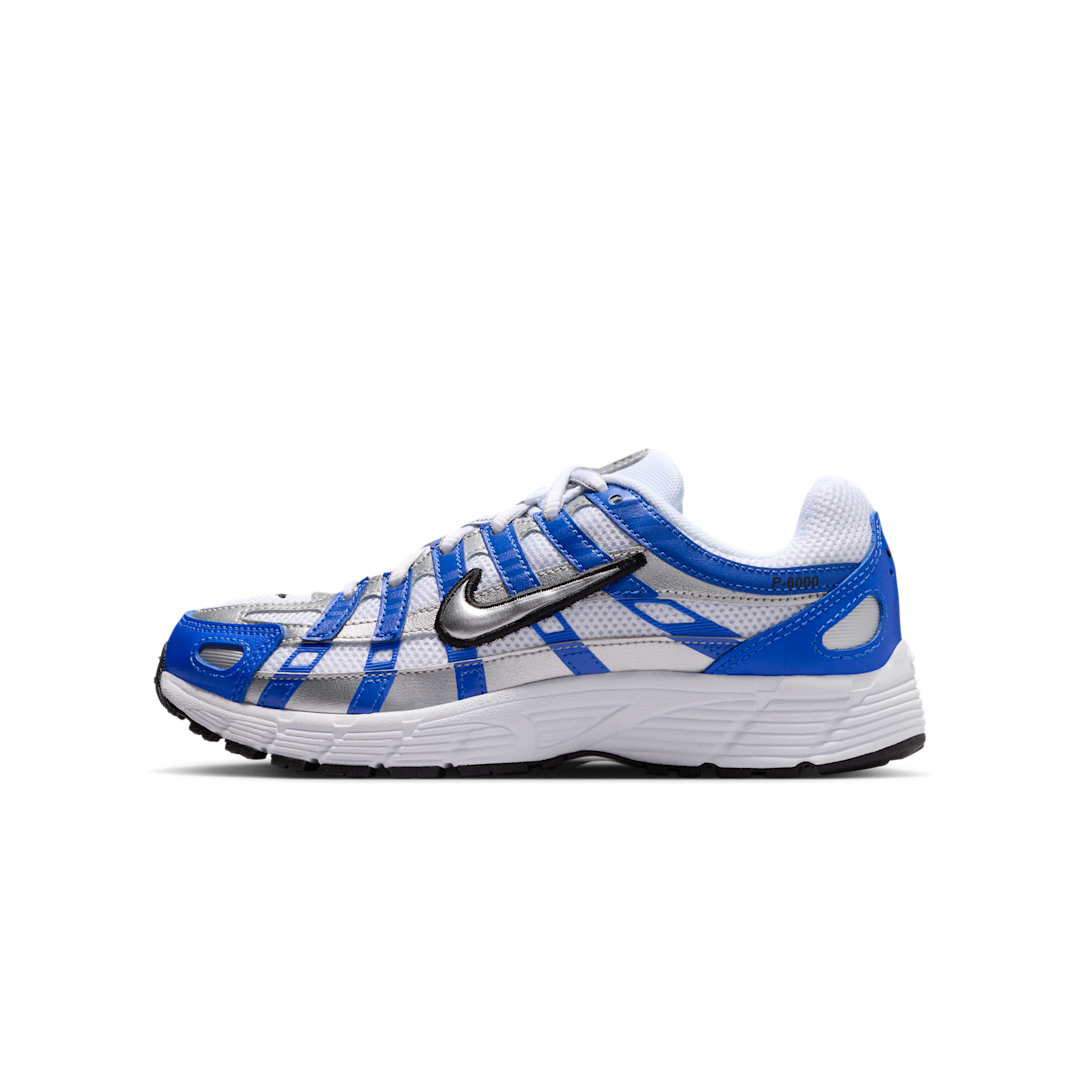 Nike P-6000 Racer Blue Metallic Silver White, Racer Blue/Metallic Silver/White/Metallic Silver (HV5064-402)