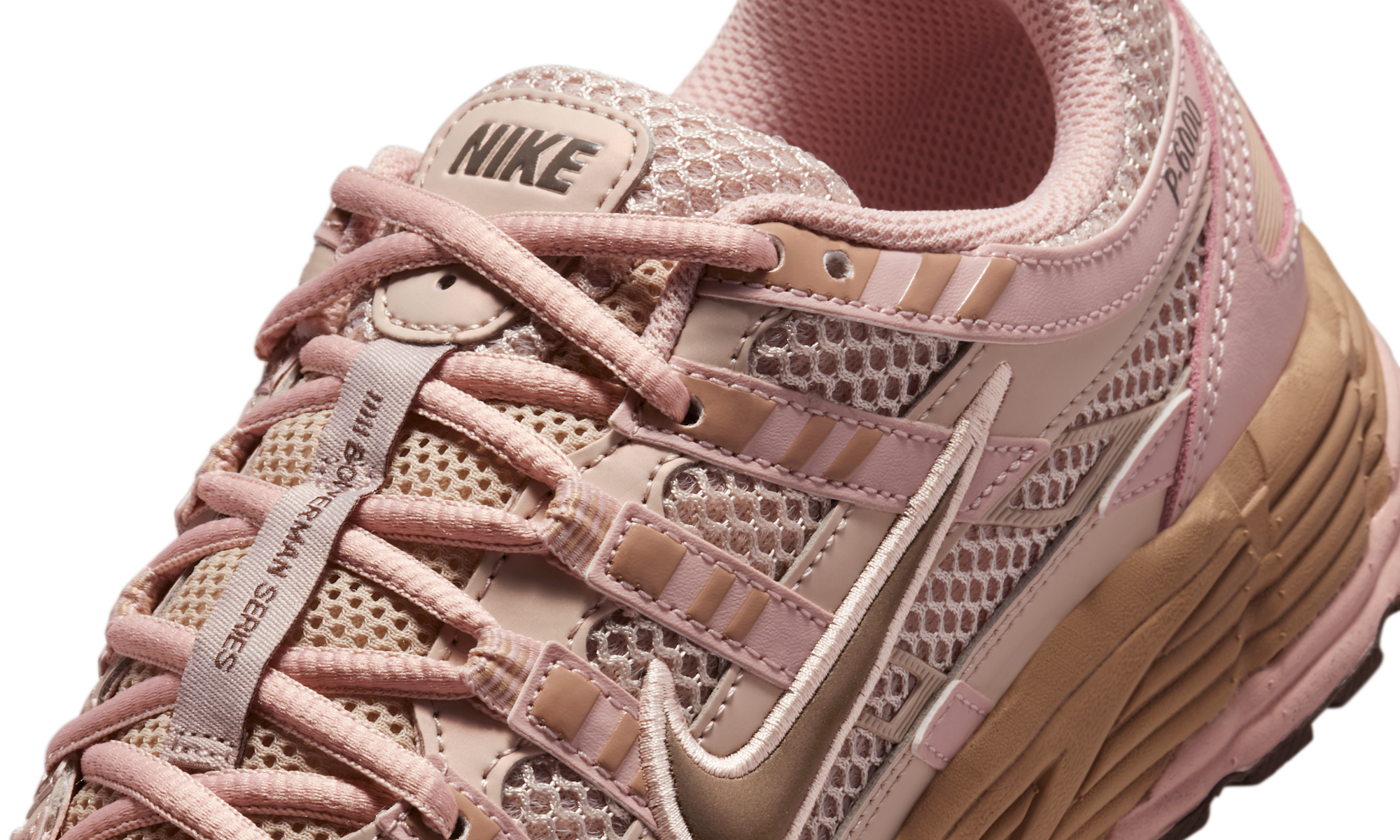 Nike P-6000 SE Fossil Stone Hemp Pink Oxford Ironstone