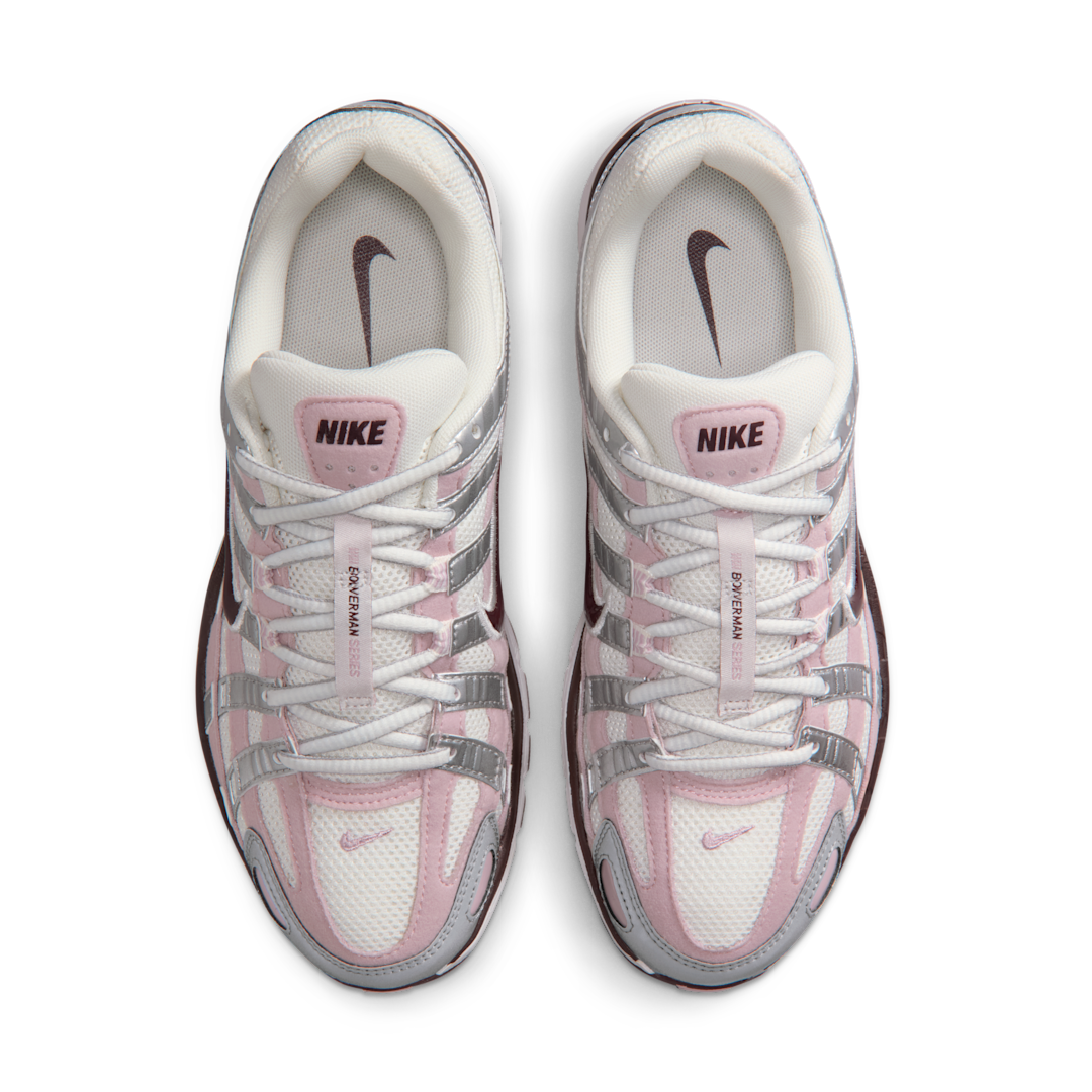 Nike P-6000 Silver Burgundy Plum Chalk, Summit White/Metallic Silver/Burgundy Crush/Plum Chalk (IM6026-121)