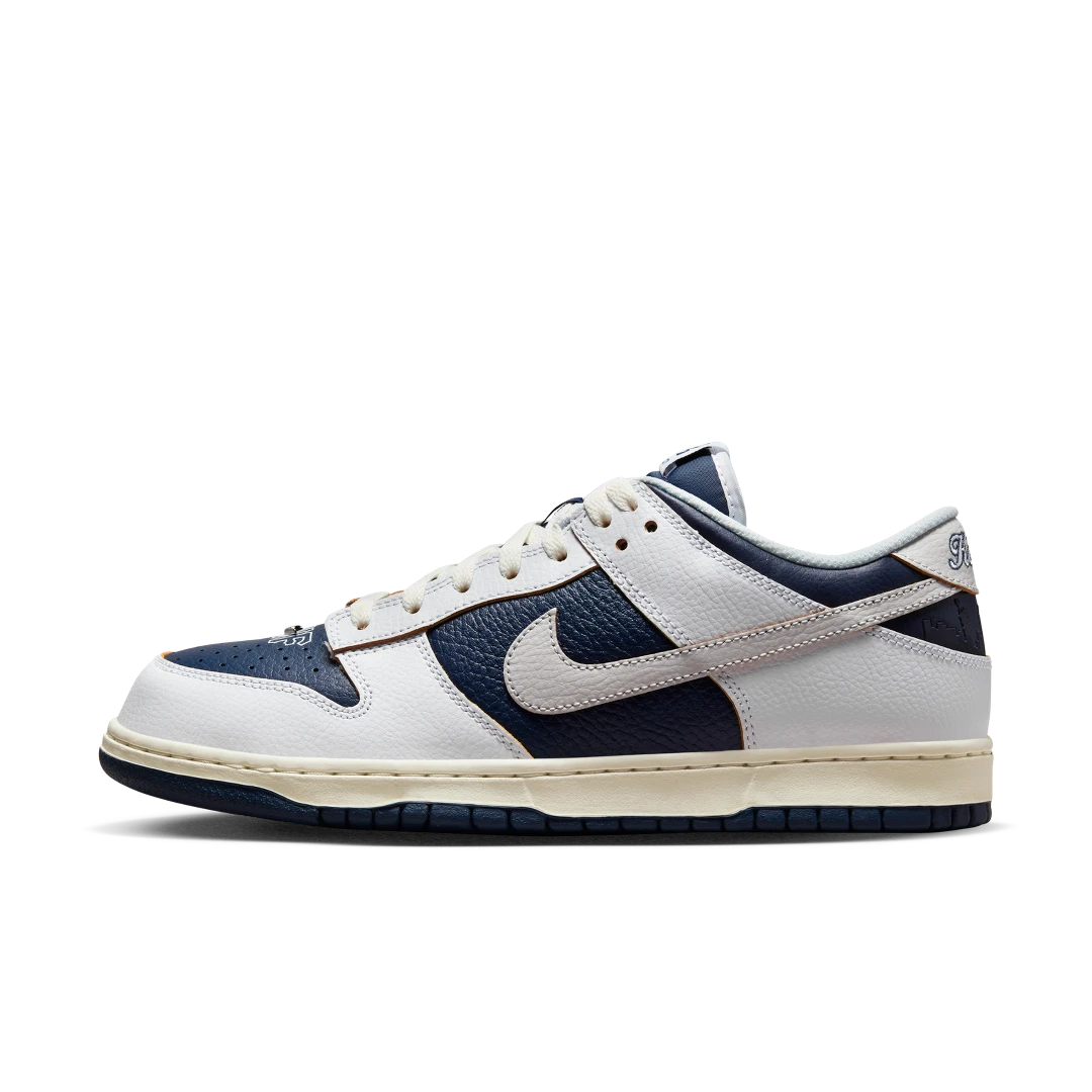 Nike SB Dunk Low HUF New York City, White/Navy Blue (FD8775-100)