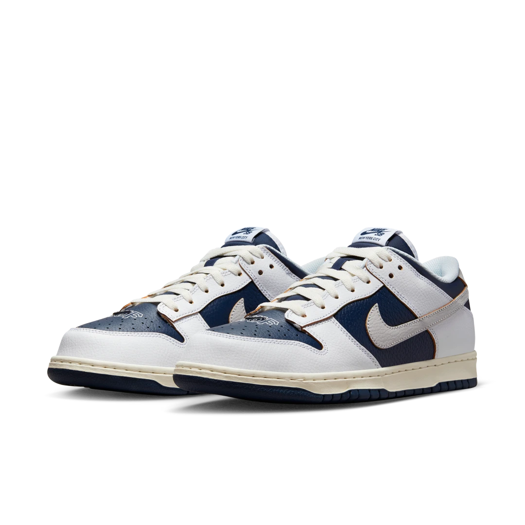Nike SB Dunk Low HUF New York City, White/Navy Blue (FD8775-100)