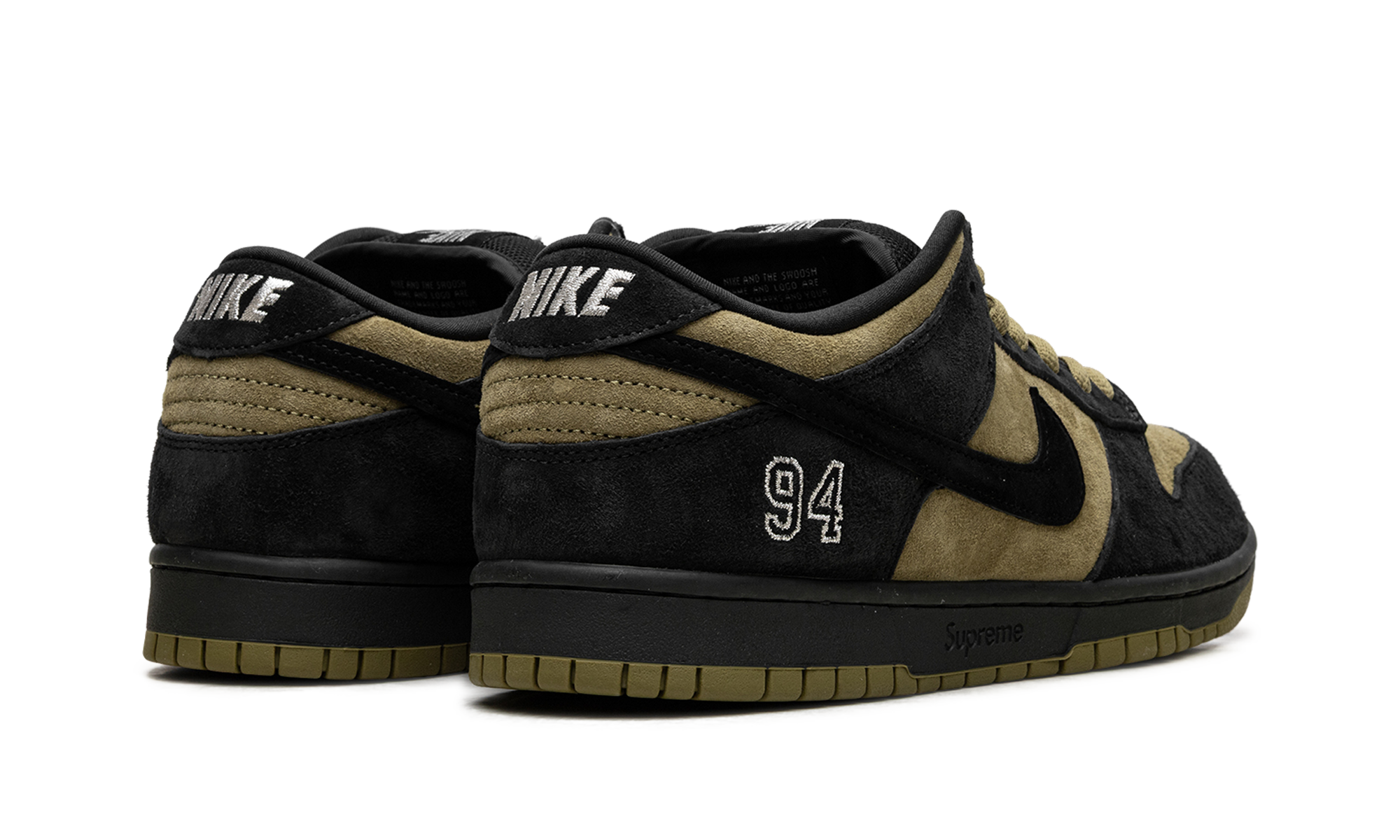 Nike SB Dunk Low Supreme 94 Camper Green