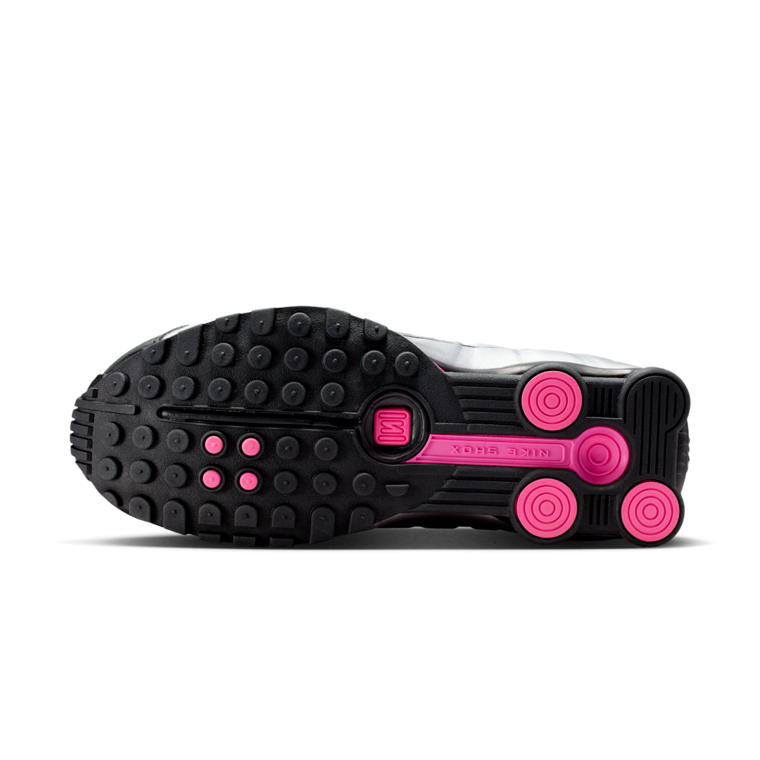 Nike Shox R4 Black Metallic Silver Pinksicle, Black/Pinksicle/Metallic Silver (AR3565-012)
