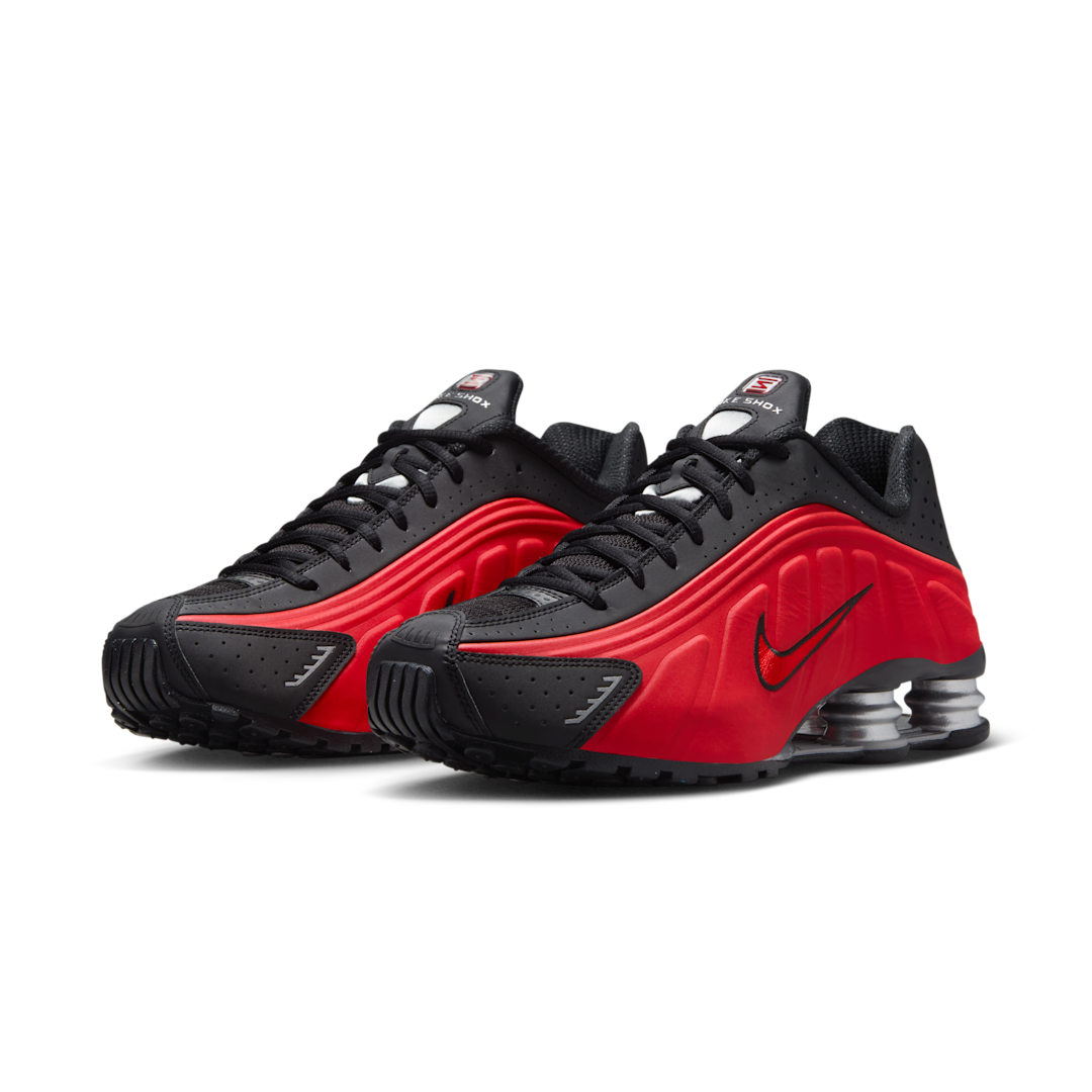 Nike Shox R4 University Red Black Metallic Silver, University Red/Black/Metallic Silver/University Red (HQ1988-600)