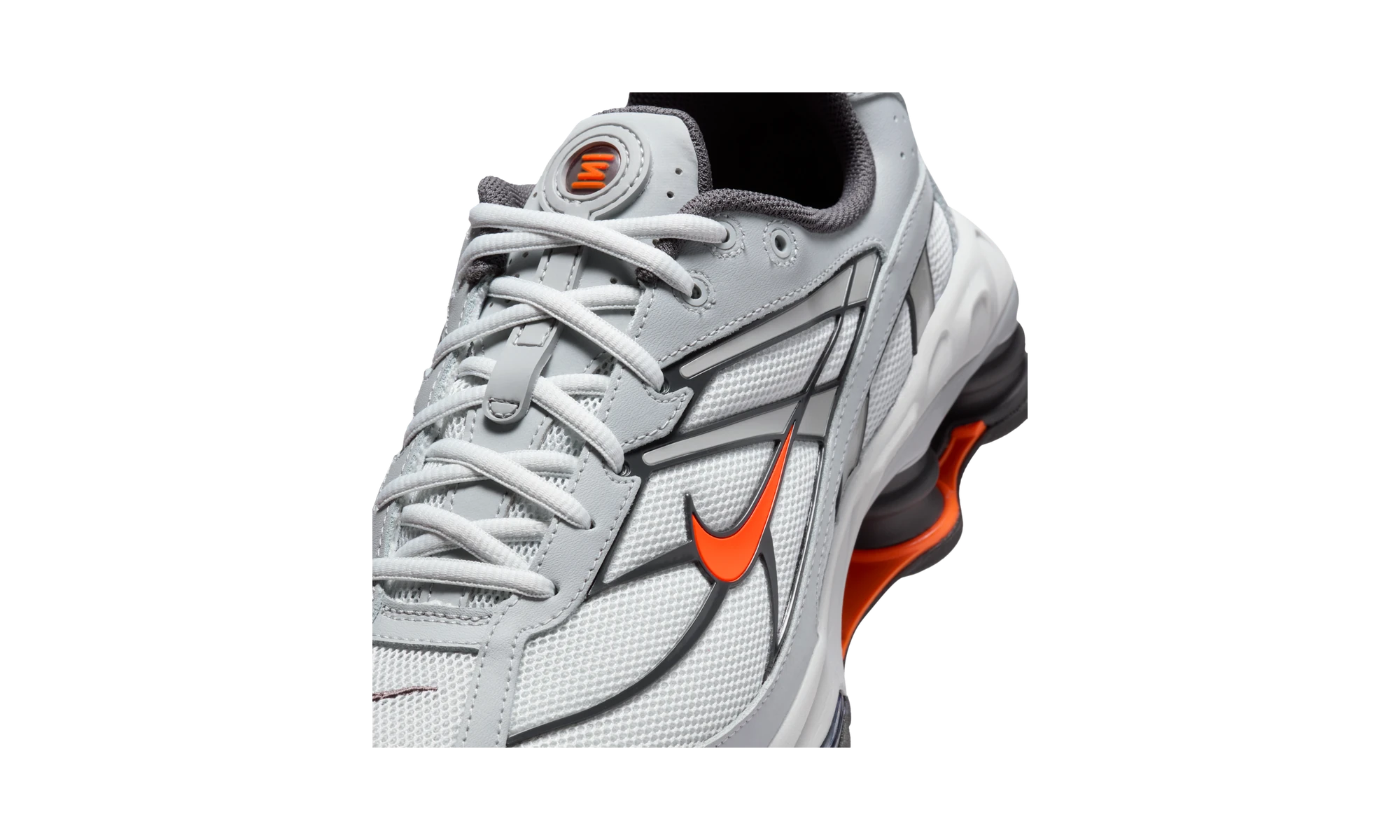 Nike Shox Ride 2 Light Smoke Grey Total Orange