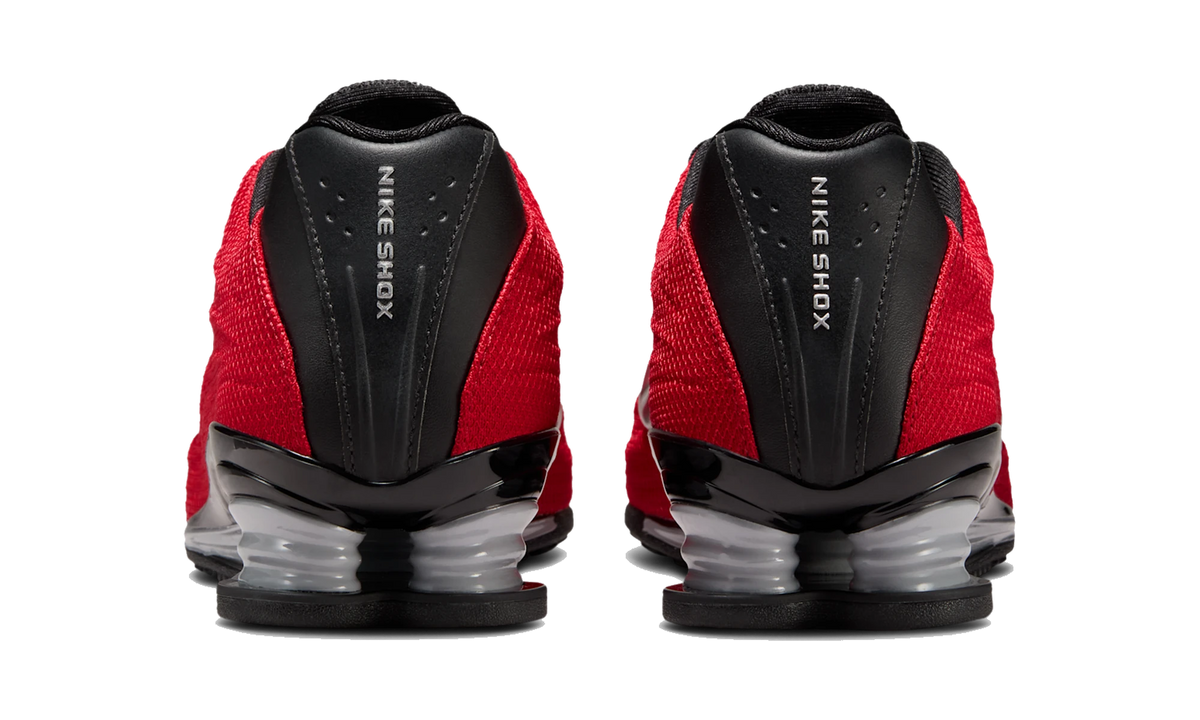 Nike Shox Z Fire Red Black Silver