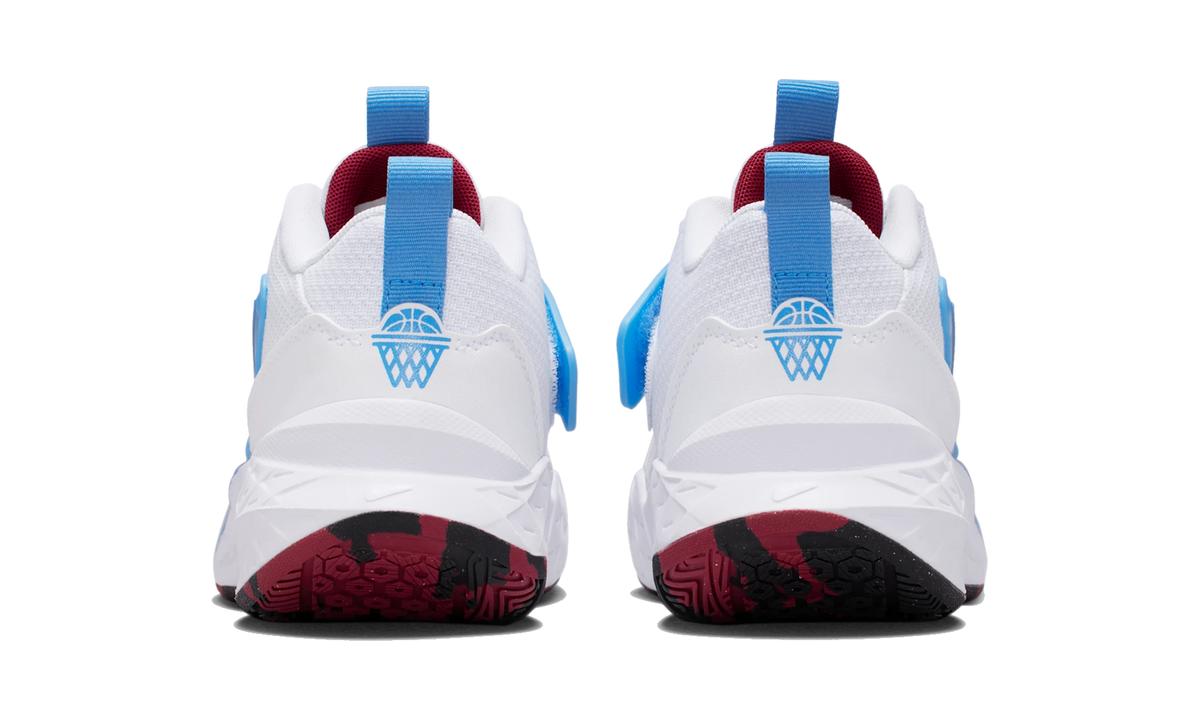 Nike Team Hustle D 12 White University Blue Black Team Red