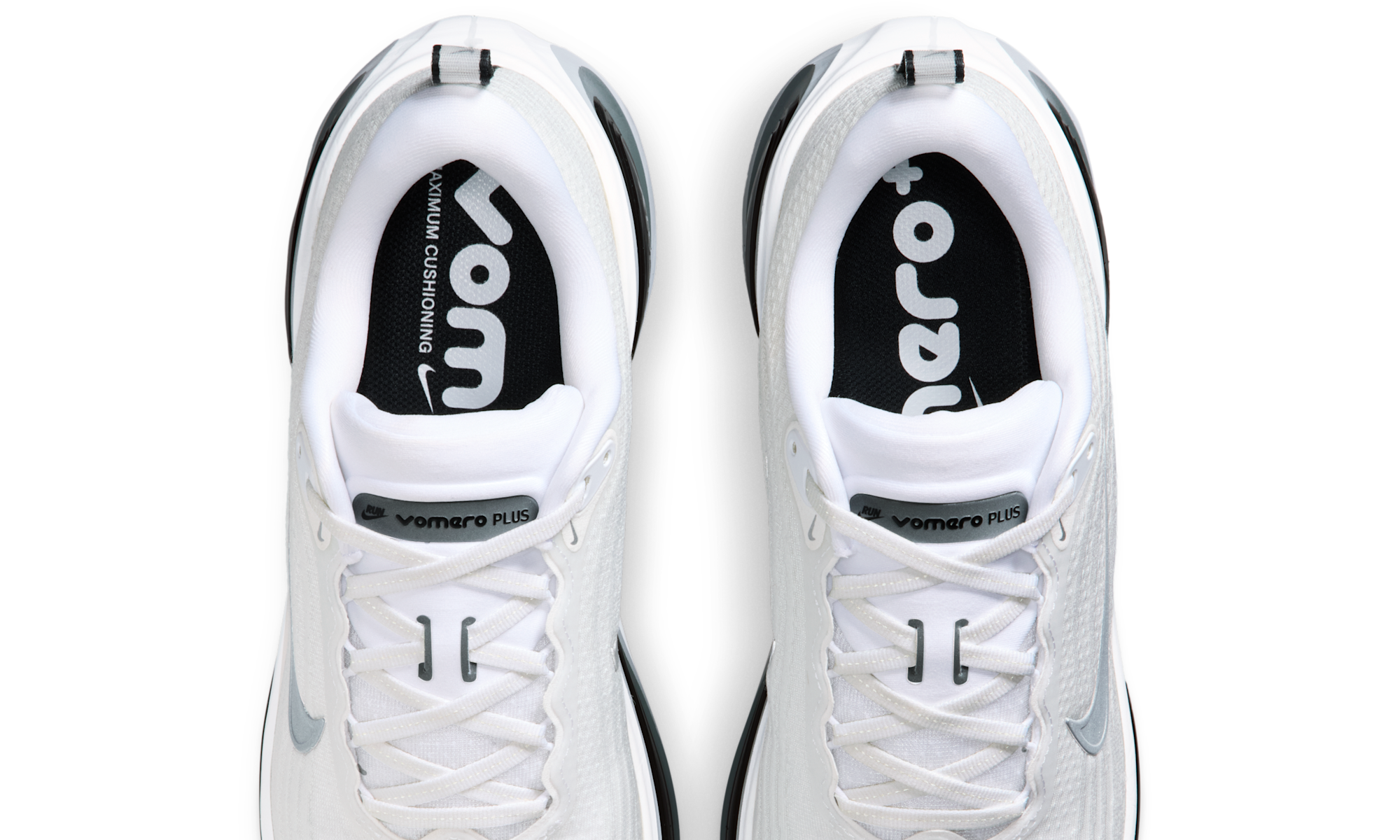 Nike Vomero Plus White Black Cool Grey
