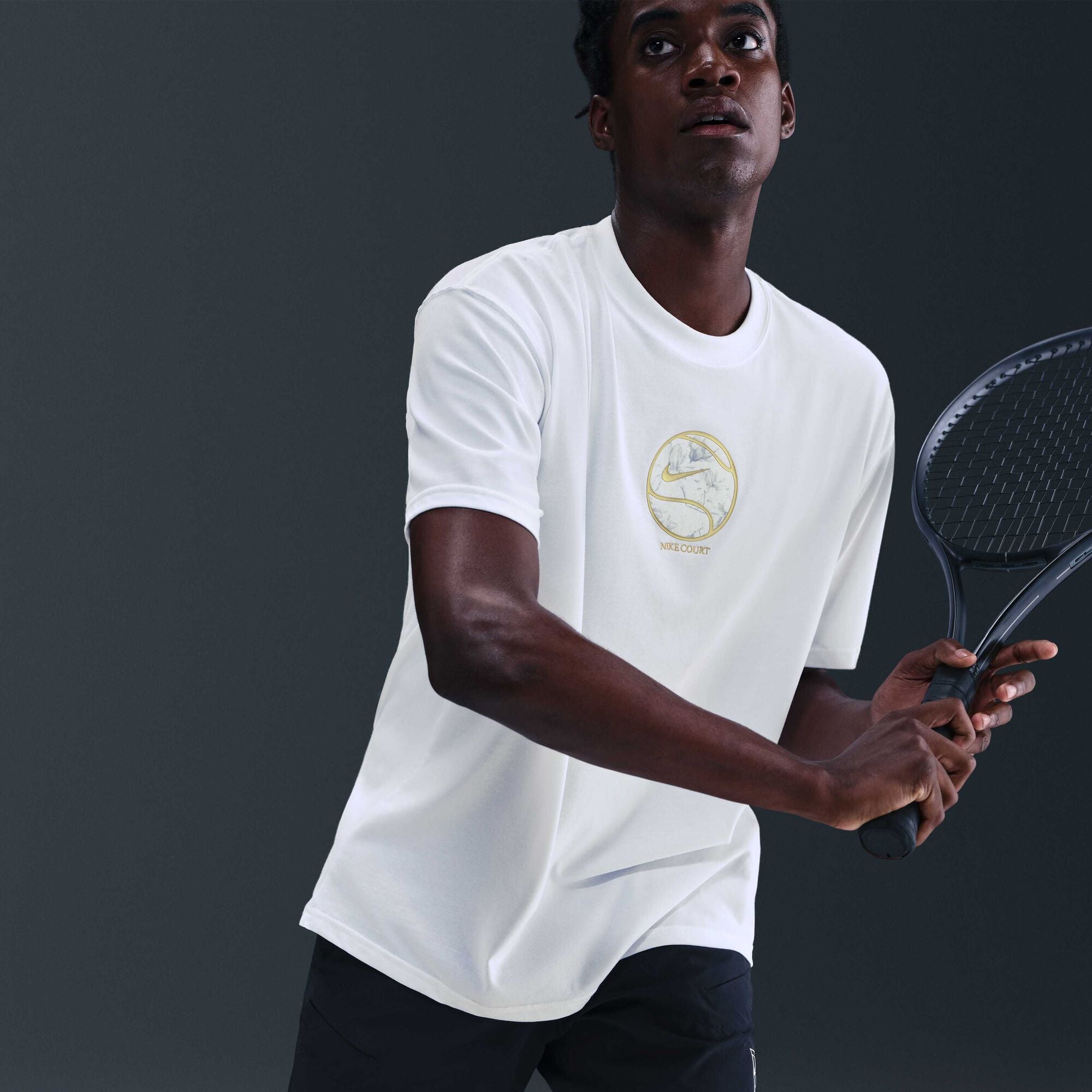 NikeCourt Dri-FIT Max90 T-Shirt White