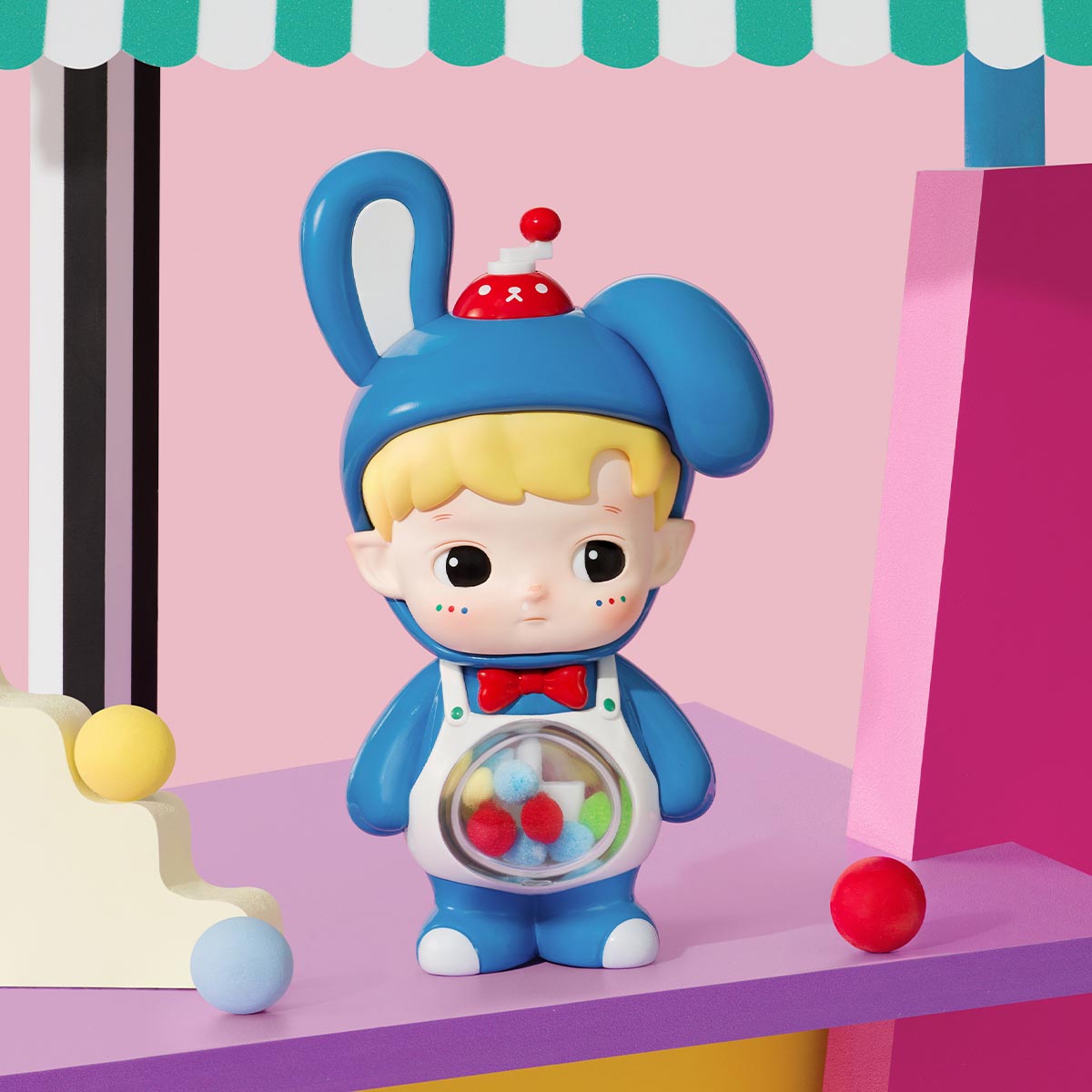 Pop Mart HACIPUPU Rolling Time Machine Series Figures Blind Box