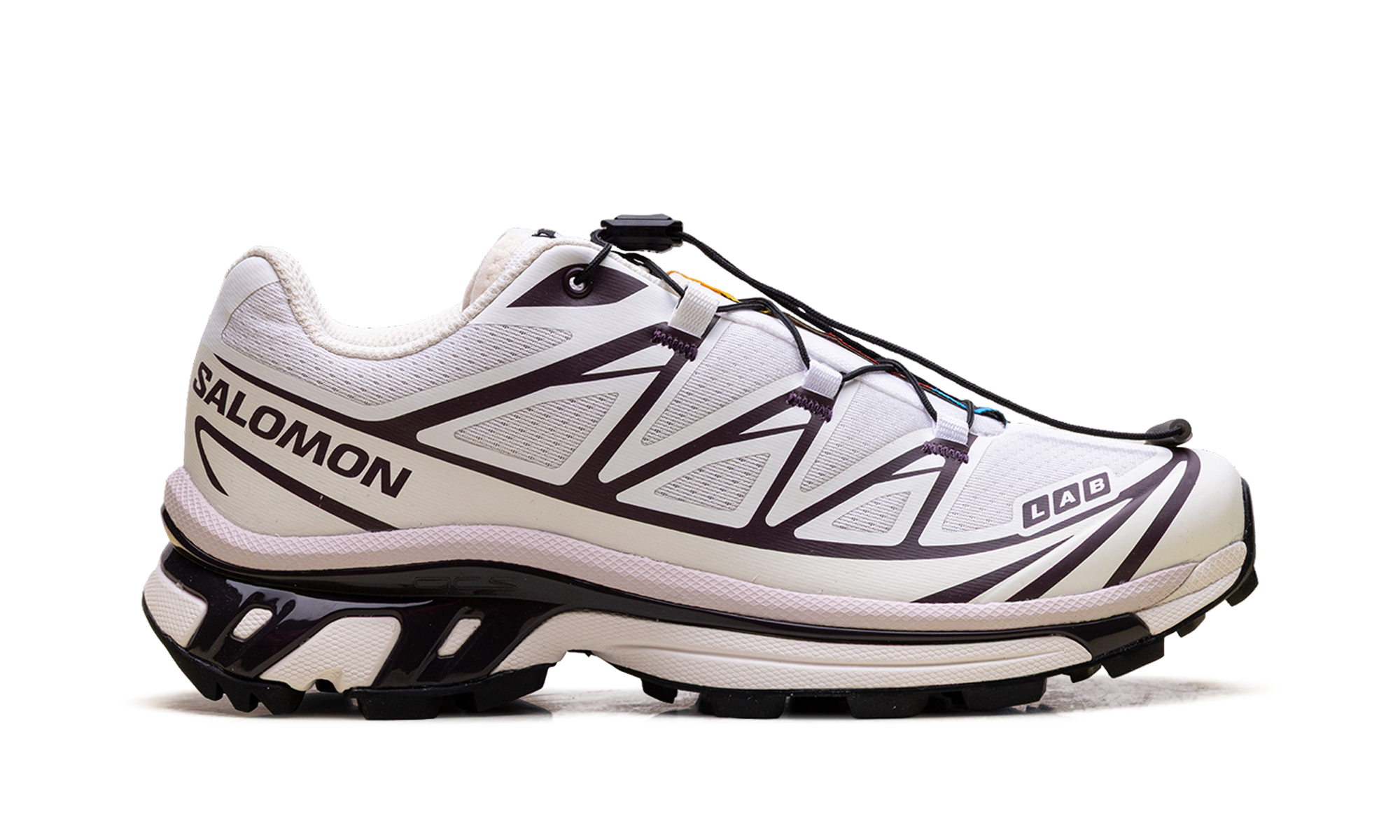 Salomon XT-6 White Vanilla Ice Plum