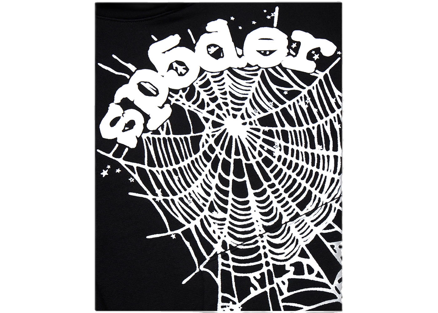 Sp5der OG Web Hoodie Black, Black (sp5der-og-web-hoodie-black)