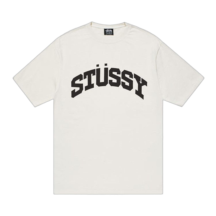 Stussy Block Sport Pigment Dyed T-Shirt Natural