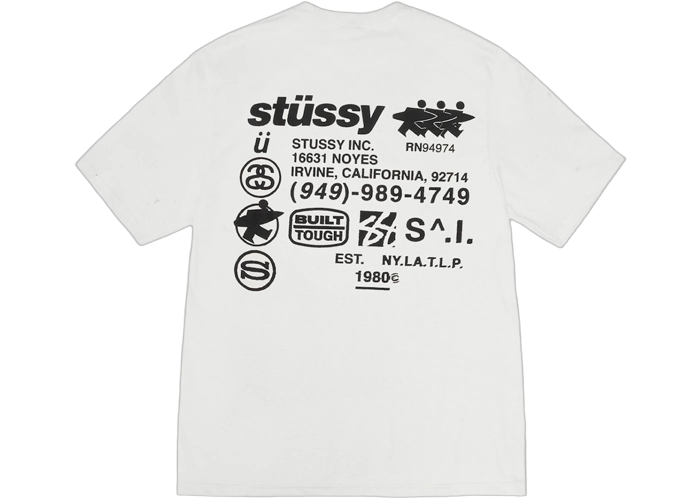 Stussy DNA Pigment Dyed T-Shirt Natural
