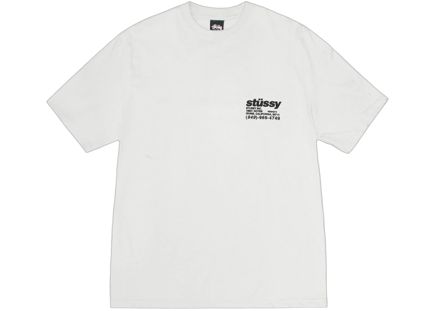 Stussy DNA Pigment Dyed T-Shirt Natural