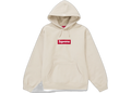 Supreme Box Logo Hooded Sweatshirt (FW24) Stone