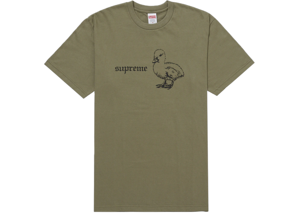 Supreme Duck Tee Light Olive