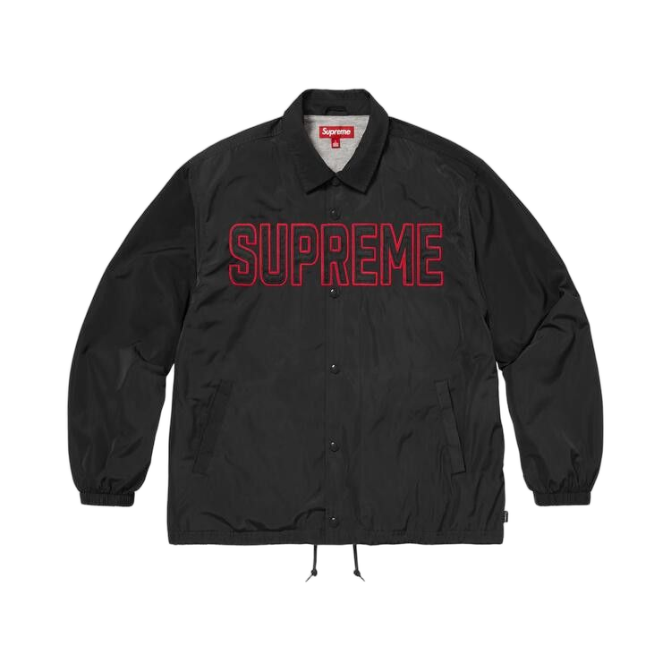Supreme Spellout Coaches Jacket Black