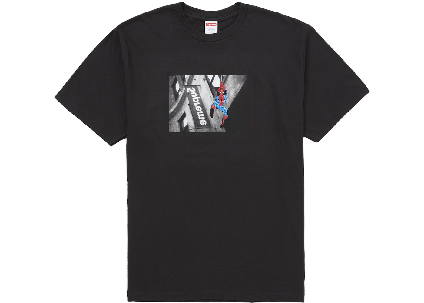 Supreme Spider-Man Tee Black