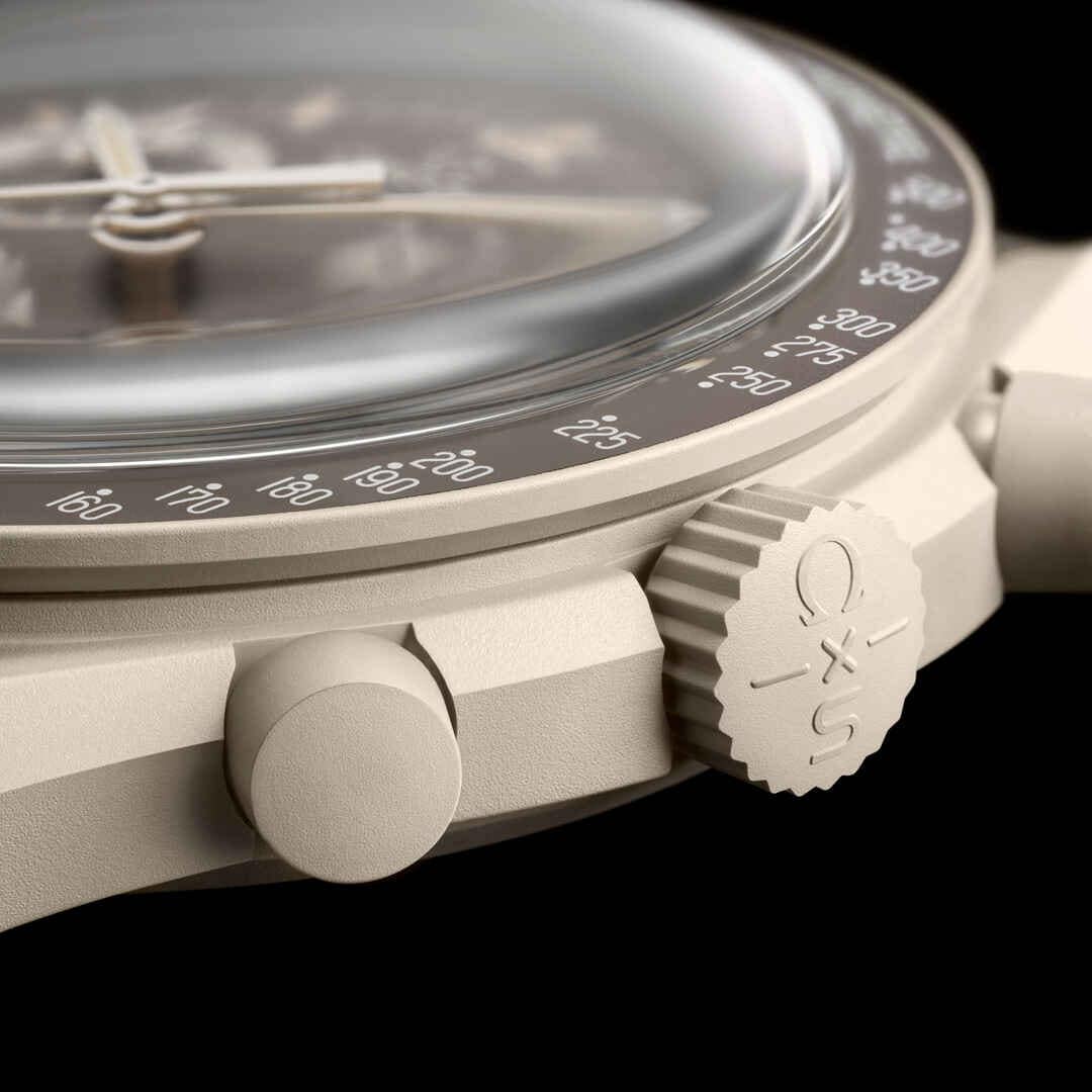 Swatch x Omega Bioceramic Moonswatch Mission On Earth Desert SO33T103