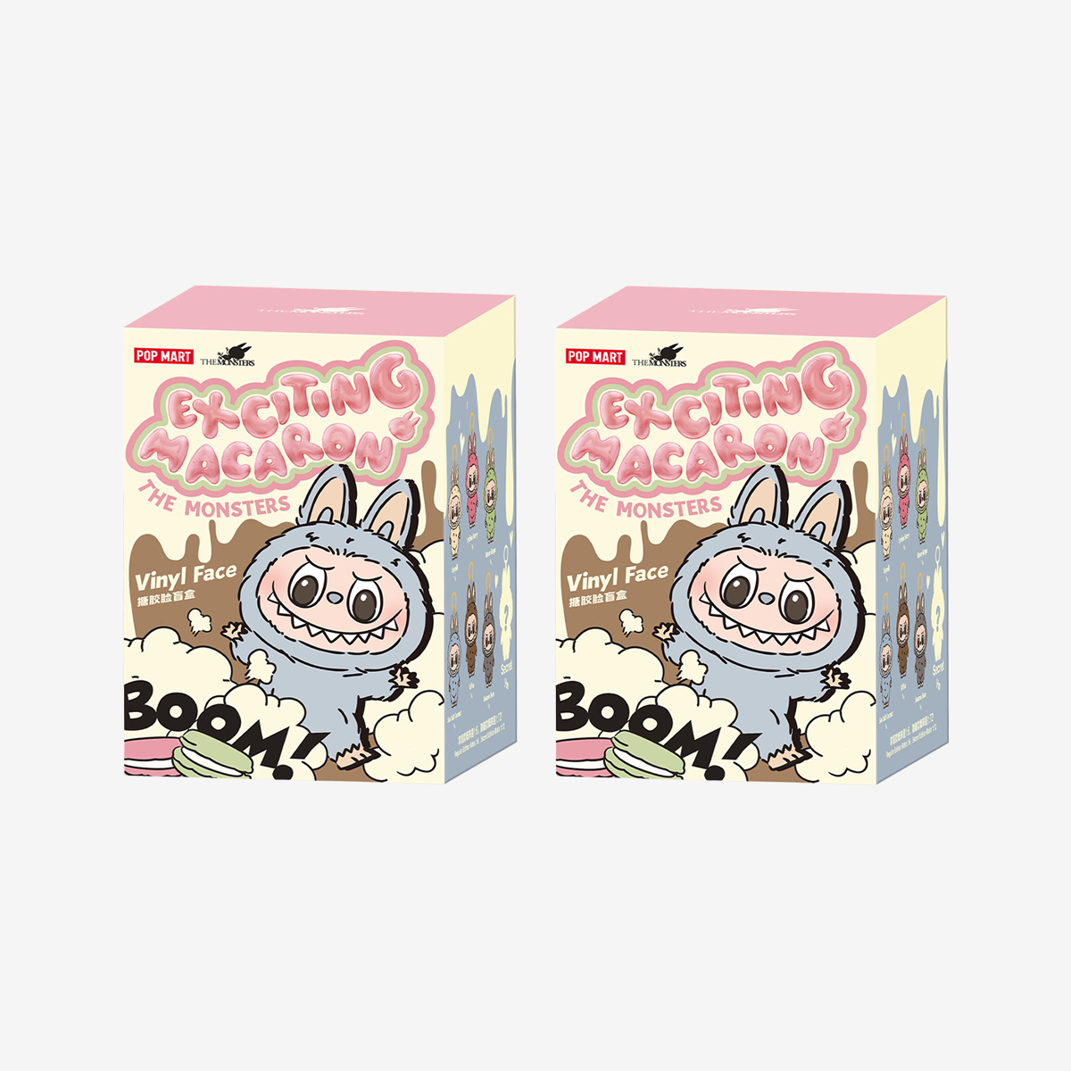 Pop Mart Labubu The Monsters Tasty Macarons Vinyl Face Blind Box