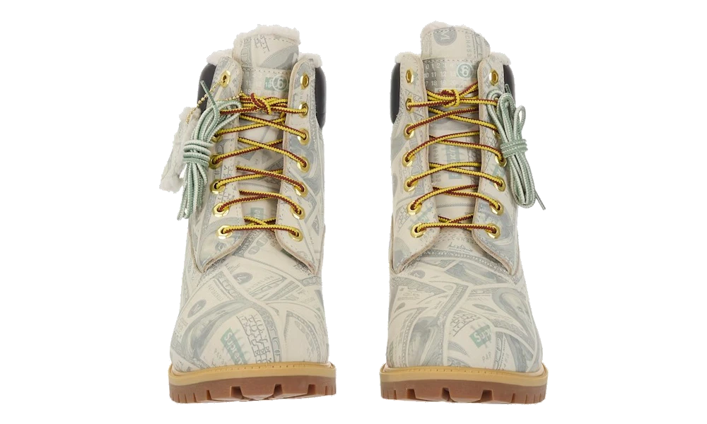Timberland 6" Premium Waterproof Boot Supreme x MM6 Maison Margiela $100 Bills