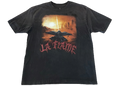 Travis Scott Cactus Jack Coachella Exclusive La Flame Utopia T-Shirt Black
