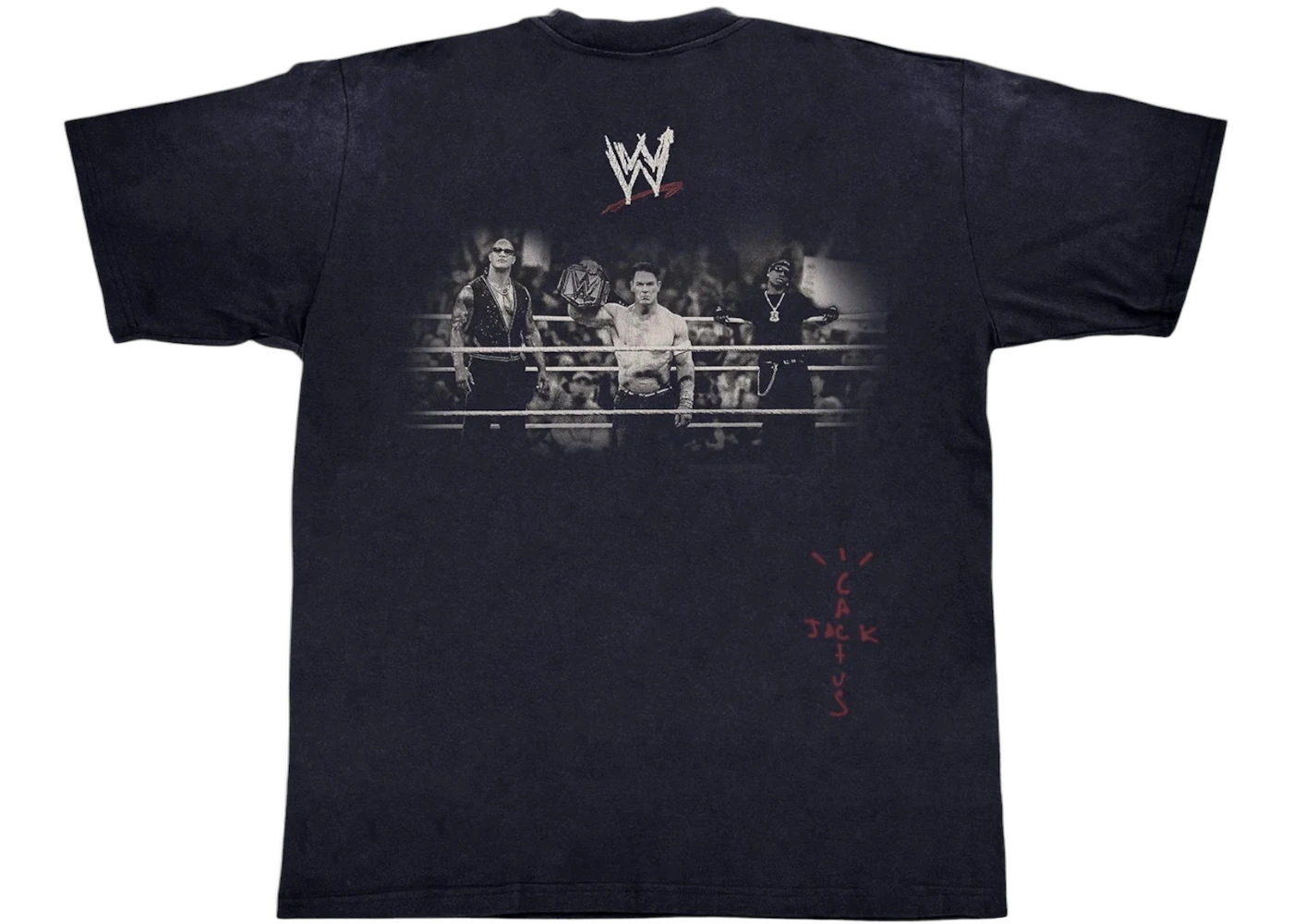 Travis Scott Wrestling Is Real T-shirt Black - Sneak
