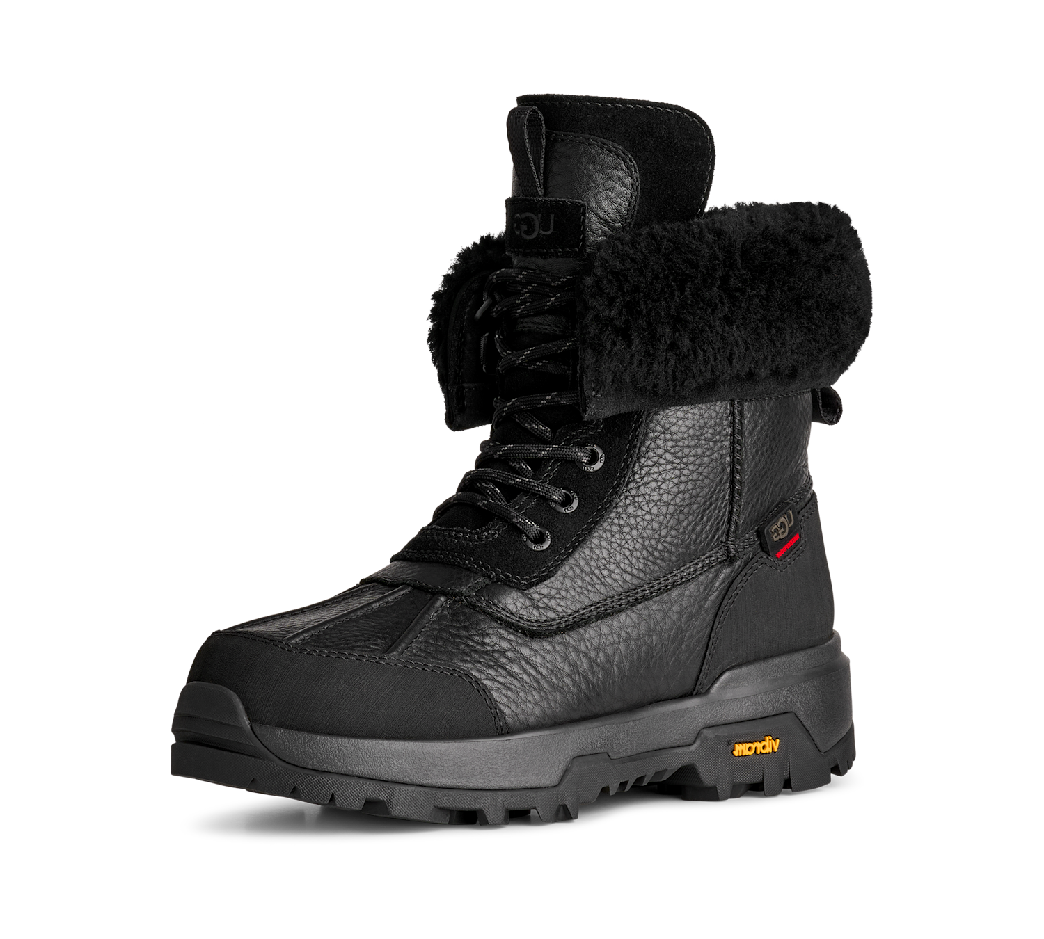 UGG Adirondack Boot XXV Black, Black (1170591-BLK)