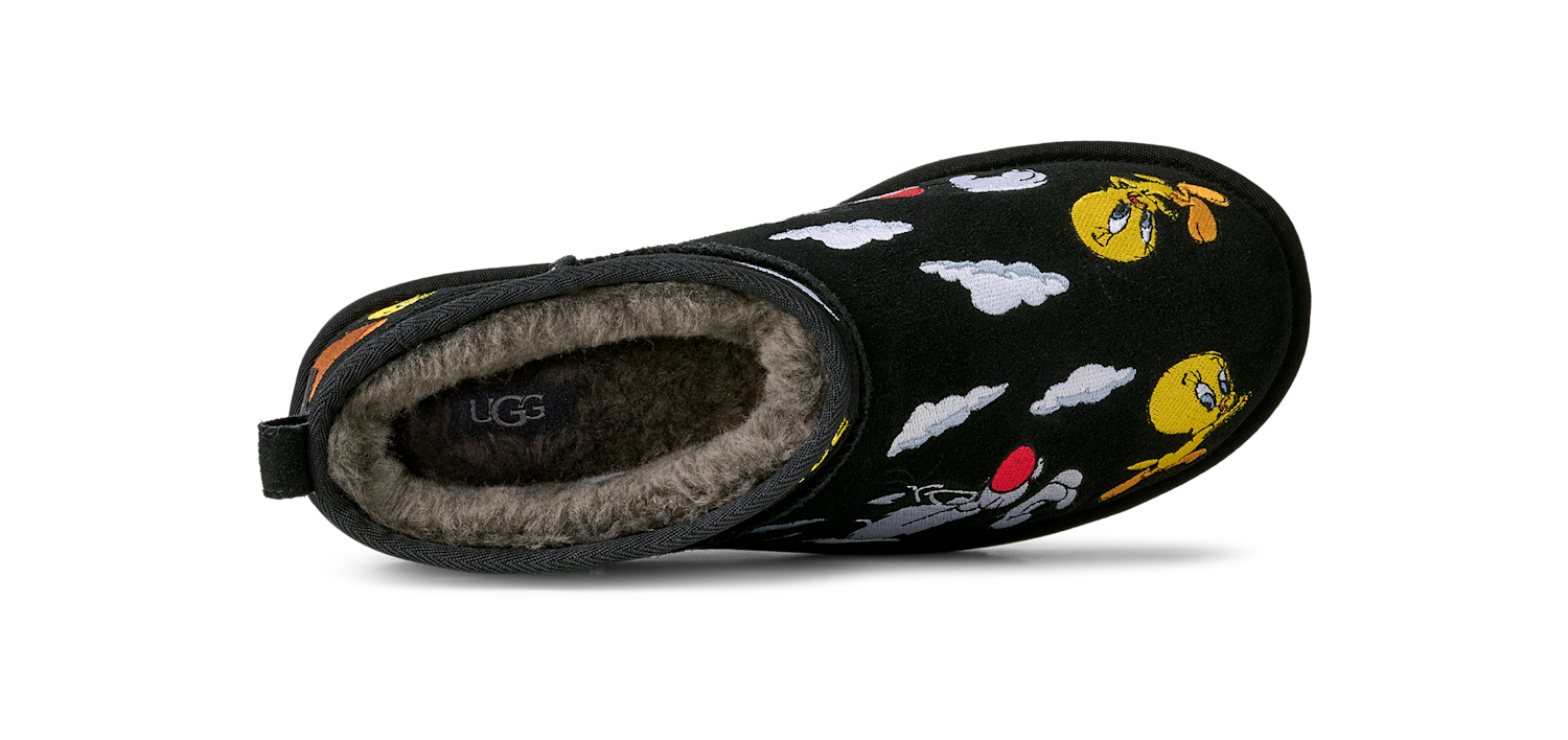 UGG Classic Ultra Mini Boot Palace x Looney Tunes Black