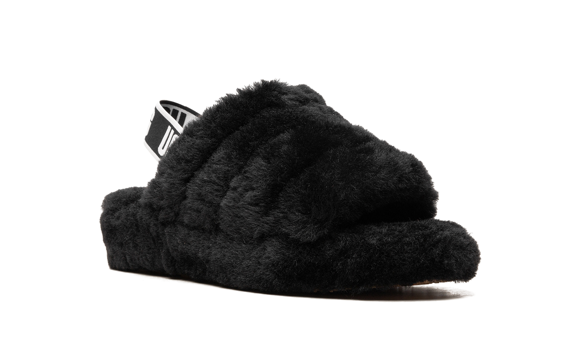 UGG Fluff Yeah Slide Black