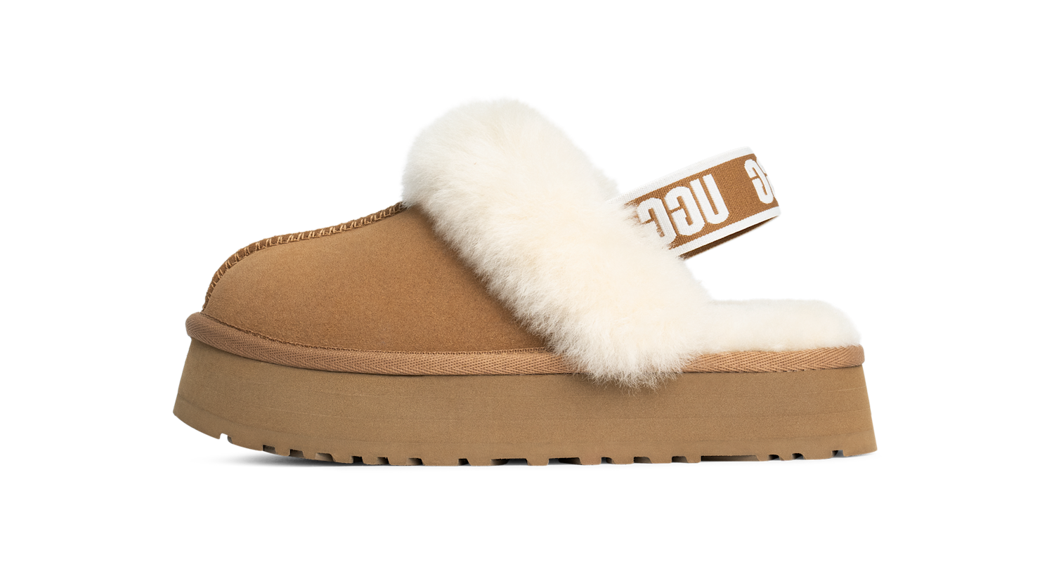 UGG Funkette Slipper Chestnut (Kids), Chestnut (1130395K-CHE)