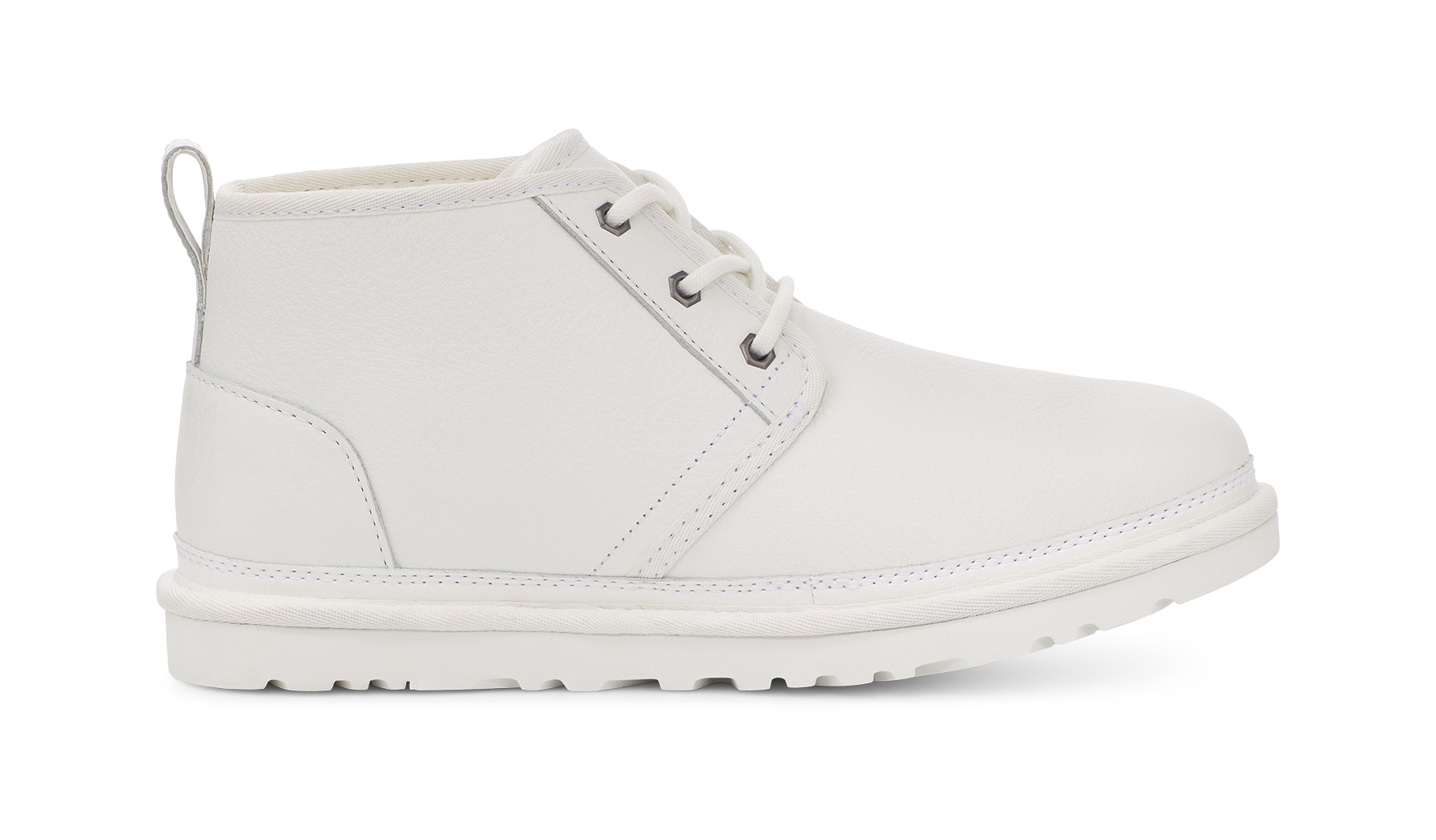 UGG Neumel Leather Boot White, White/White (1133777-WWH)