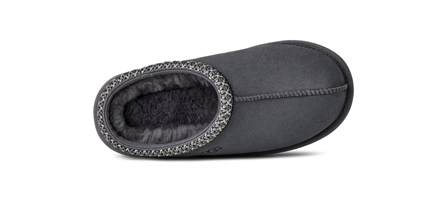 UGG Tasman II Slipper Obsidian (Kids), Obsidian (1019066K-OBS)