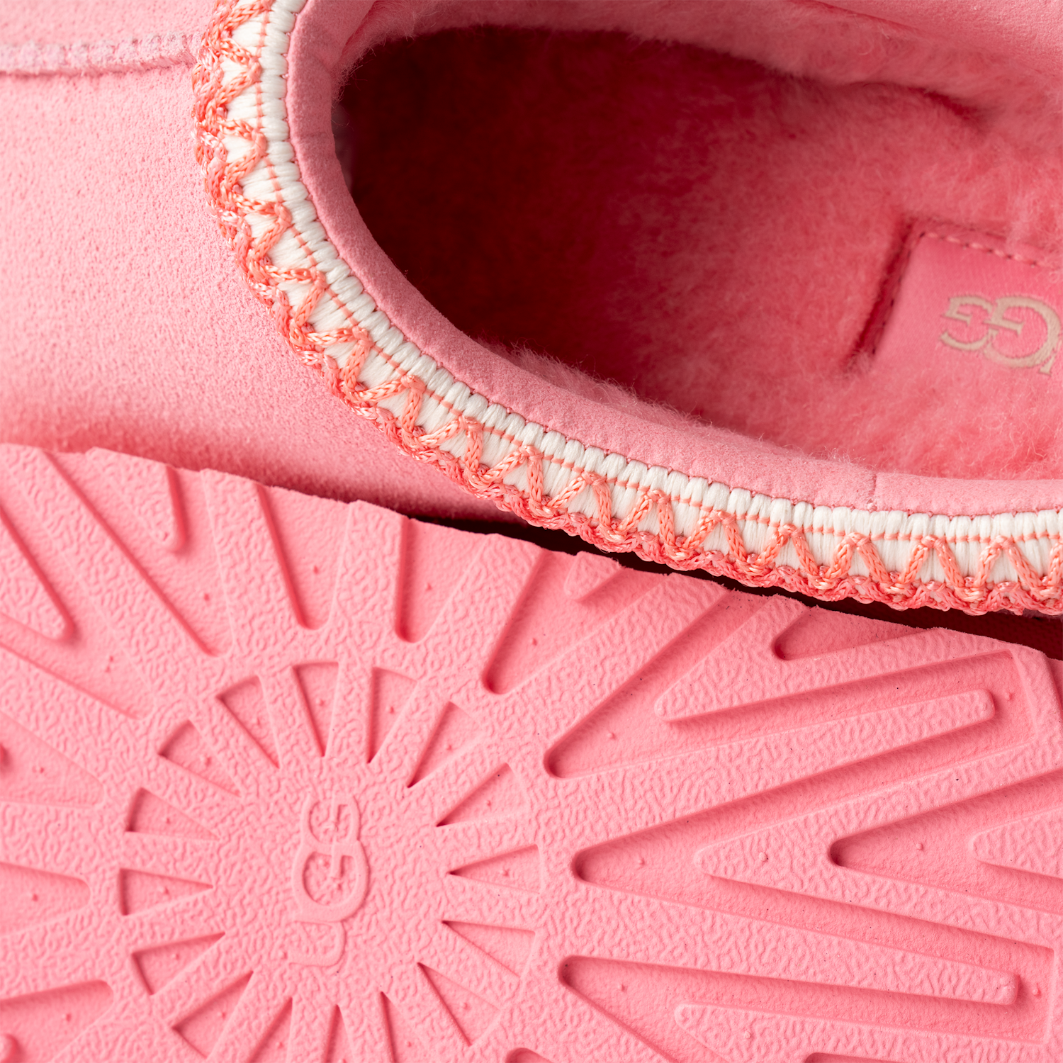 UGG Tazz Love '25 Slipper Tropical Pink (Kids), Tropical Pink (1172391K-TPCL)