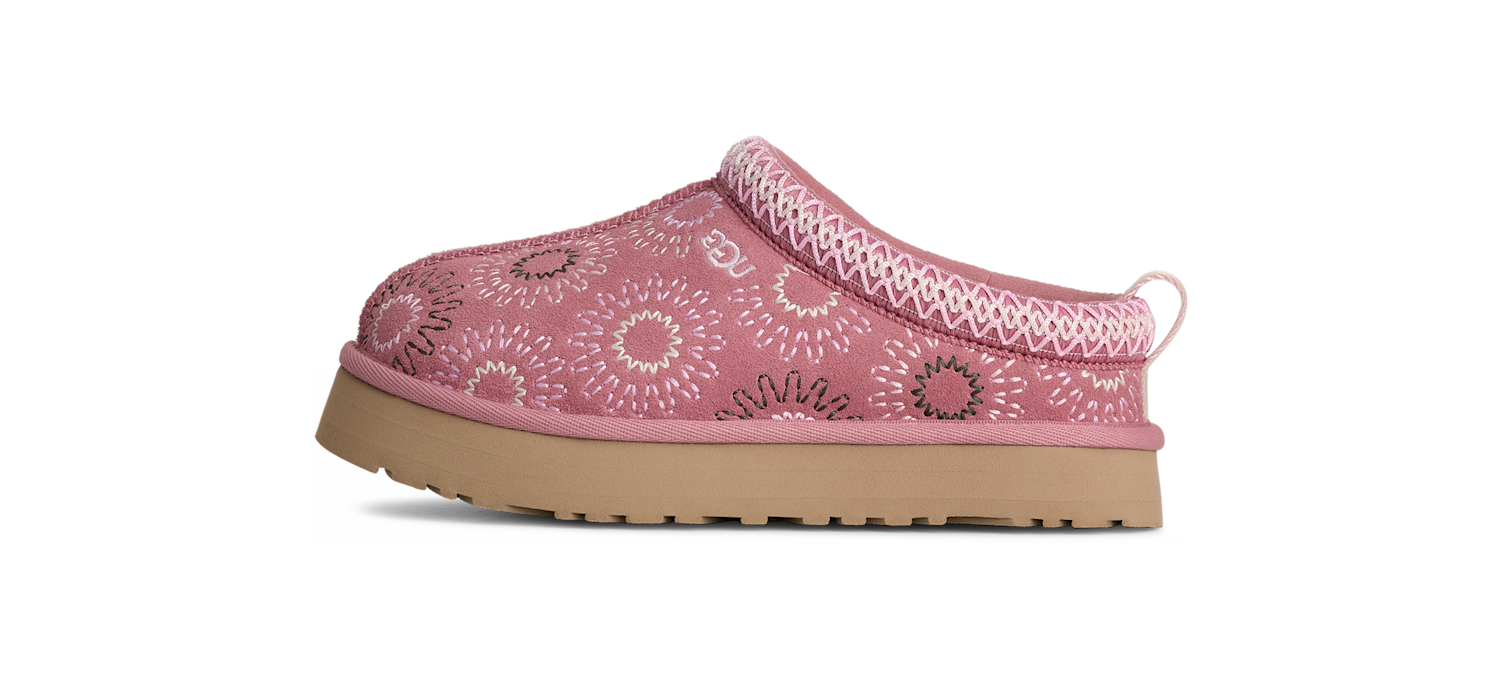UGG Tazz Sun Stitch Slipper Horizon Pink (Kids)