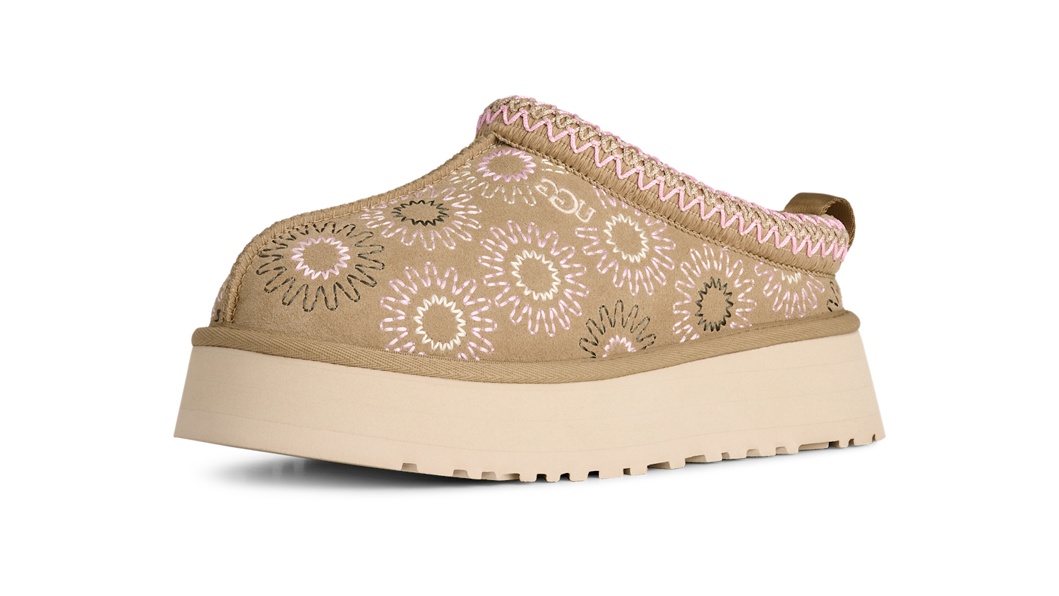 UGG Tazz Sun Stitch Slipper Mustard Seed