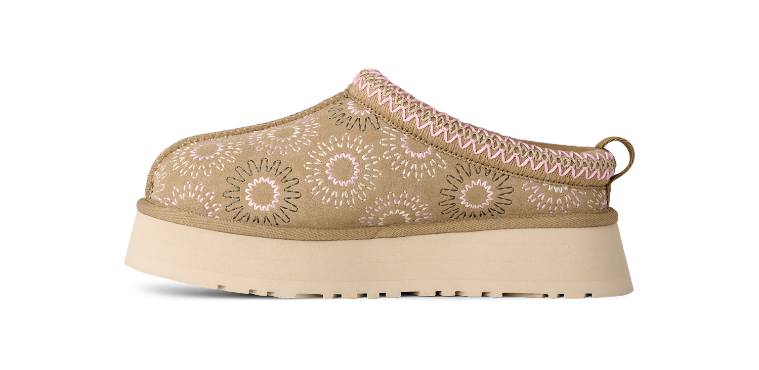 UGG Tazz Sun Stitch Slipper Mustard Seed