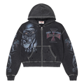 Vale Forever Hardy Boyz Zip Up Hoodie Black