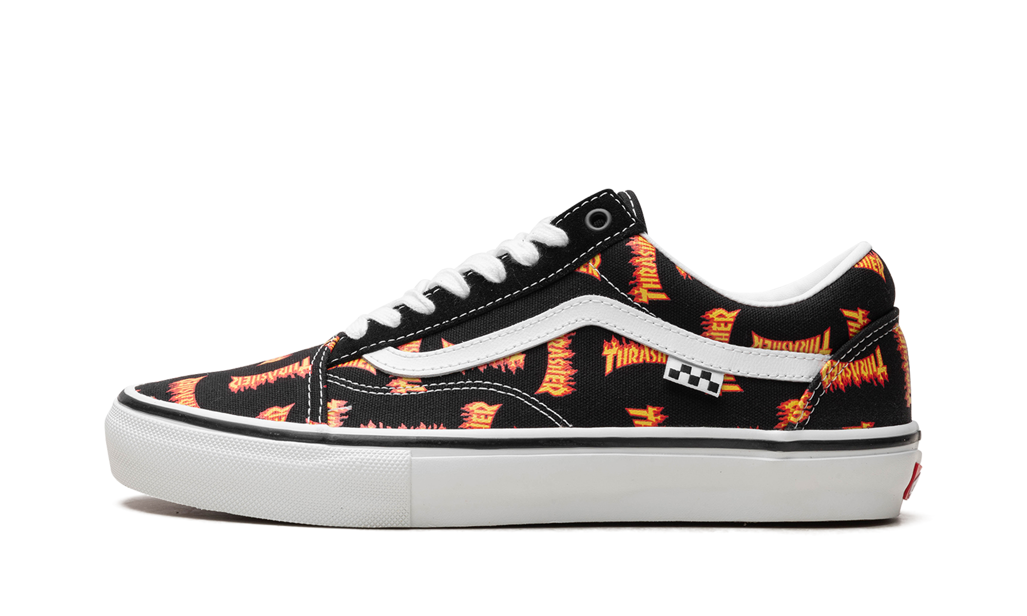 Vans Old Skool Thrasher All Over Flame Logo