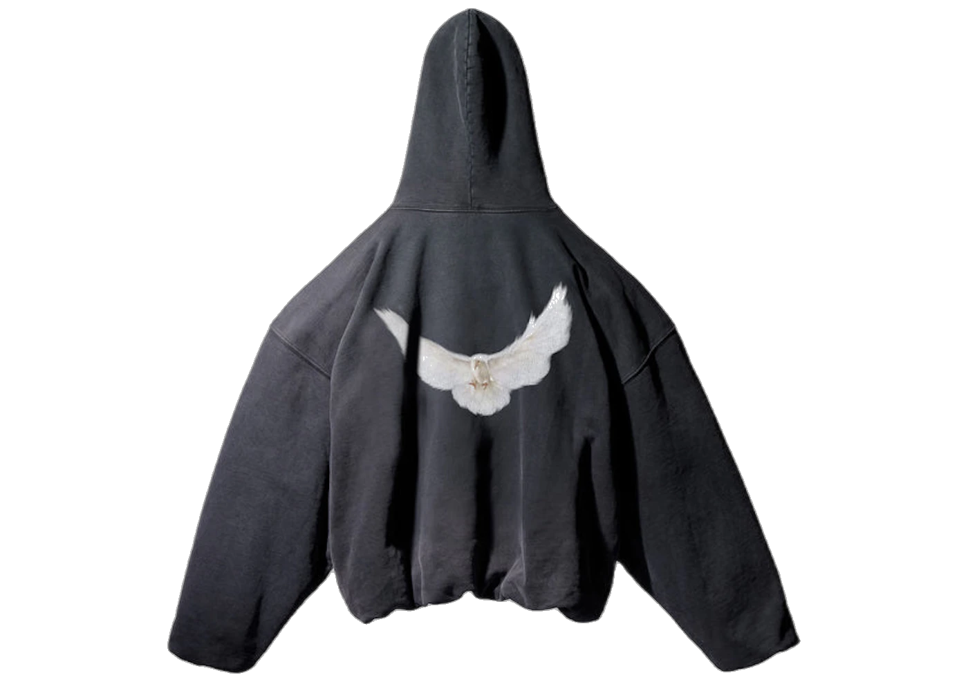 Yeezy Gap Engineered by Balenciaga Dove Hoodie Washed Black, Washed Black (yeezy-gap-engineered-by-balenciaga-dove-hoodie-black)