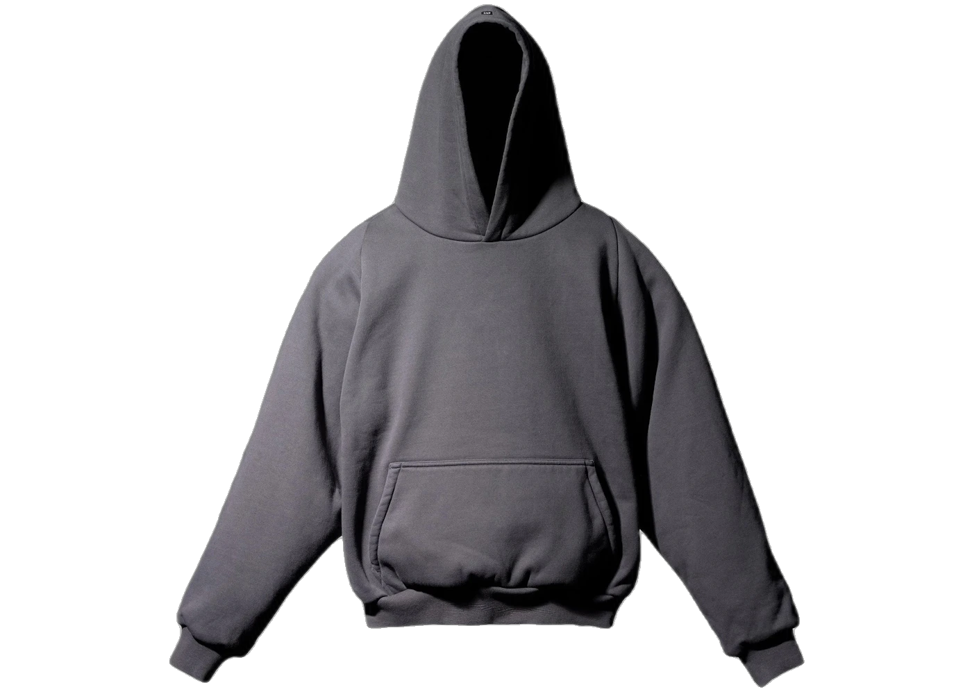 Yeezy Gap Logo Shrunken Hoodie Black, Black (4708240620000)