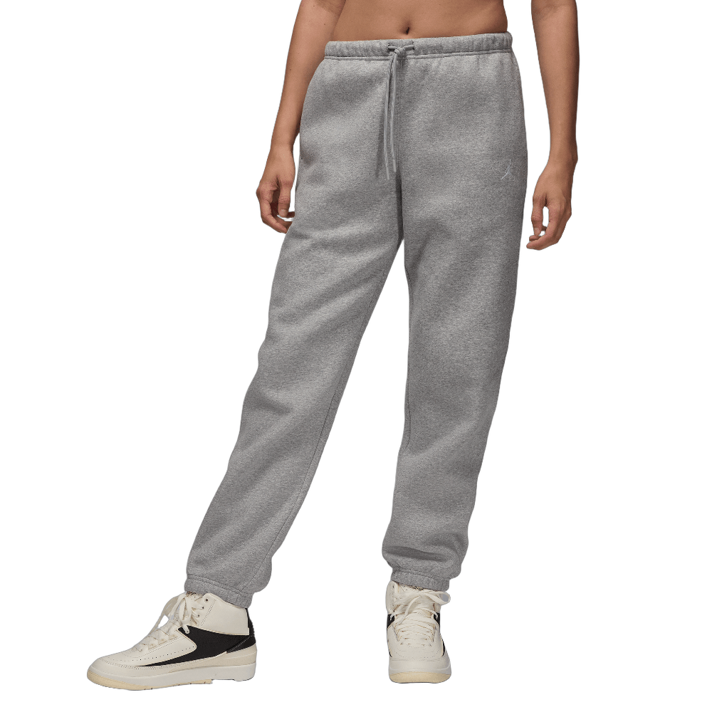 Air Jordan Brooklyn Fleece Women's Pants Dark Grey Heather/White - Sneak