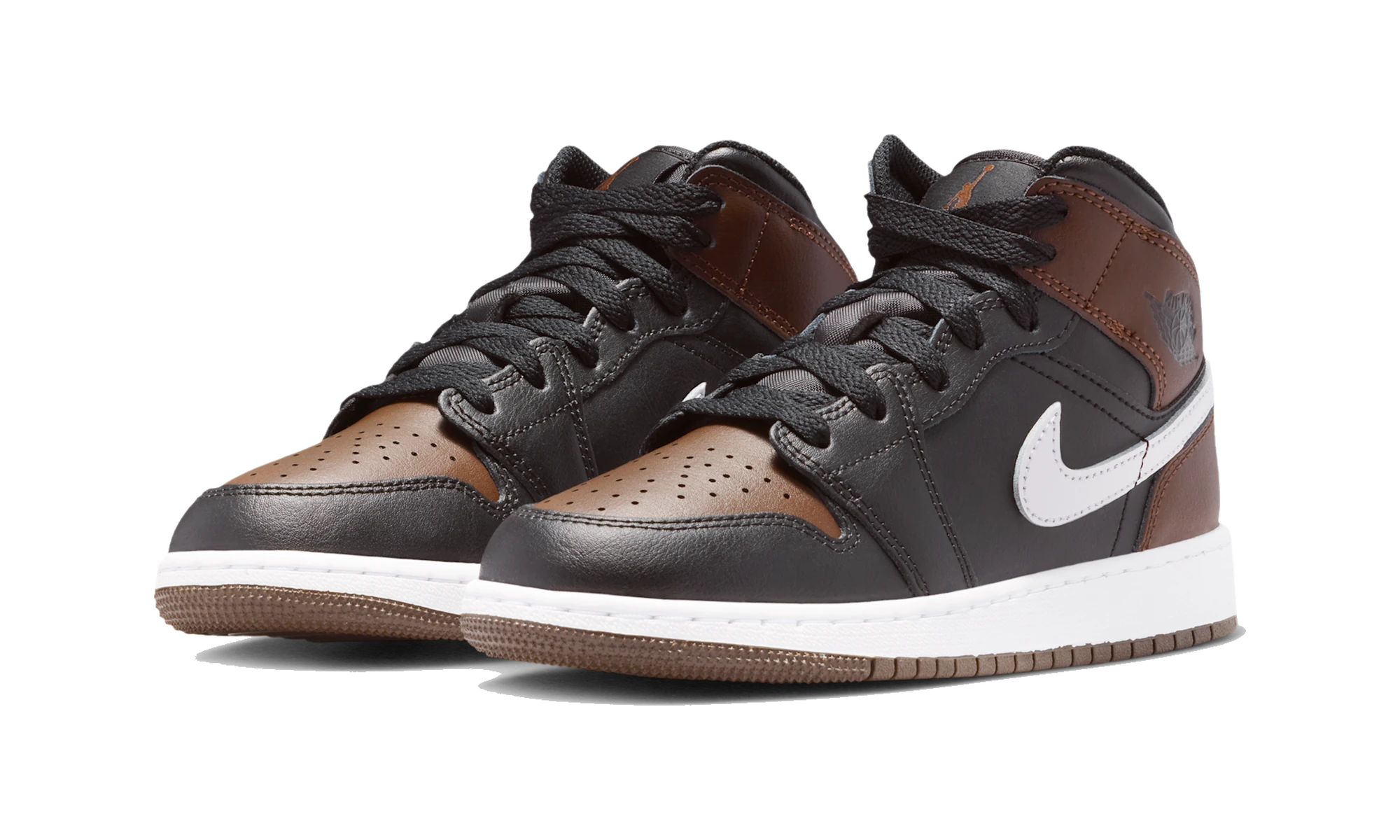 Air Jordan 1 Mid Baroque Brown/Black/White