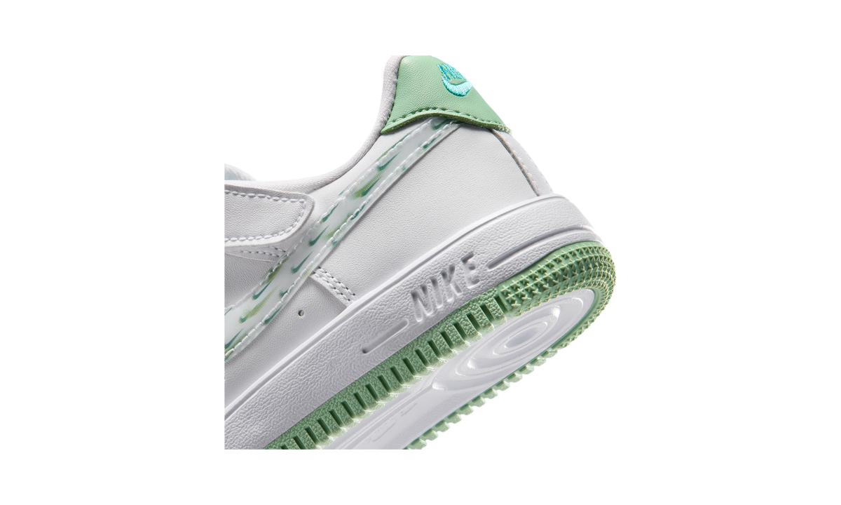 Nike Force 1 Low EasyOn White/White/Enamel Green/White