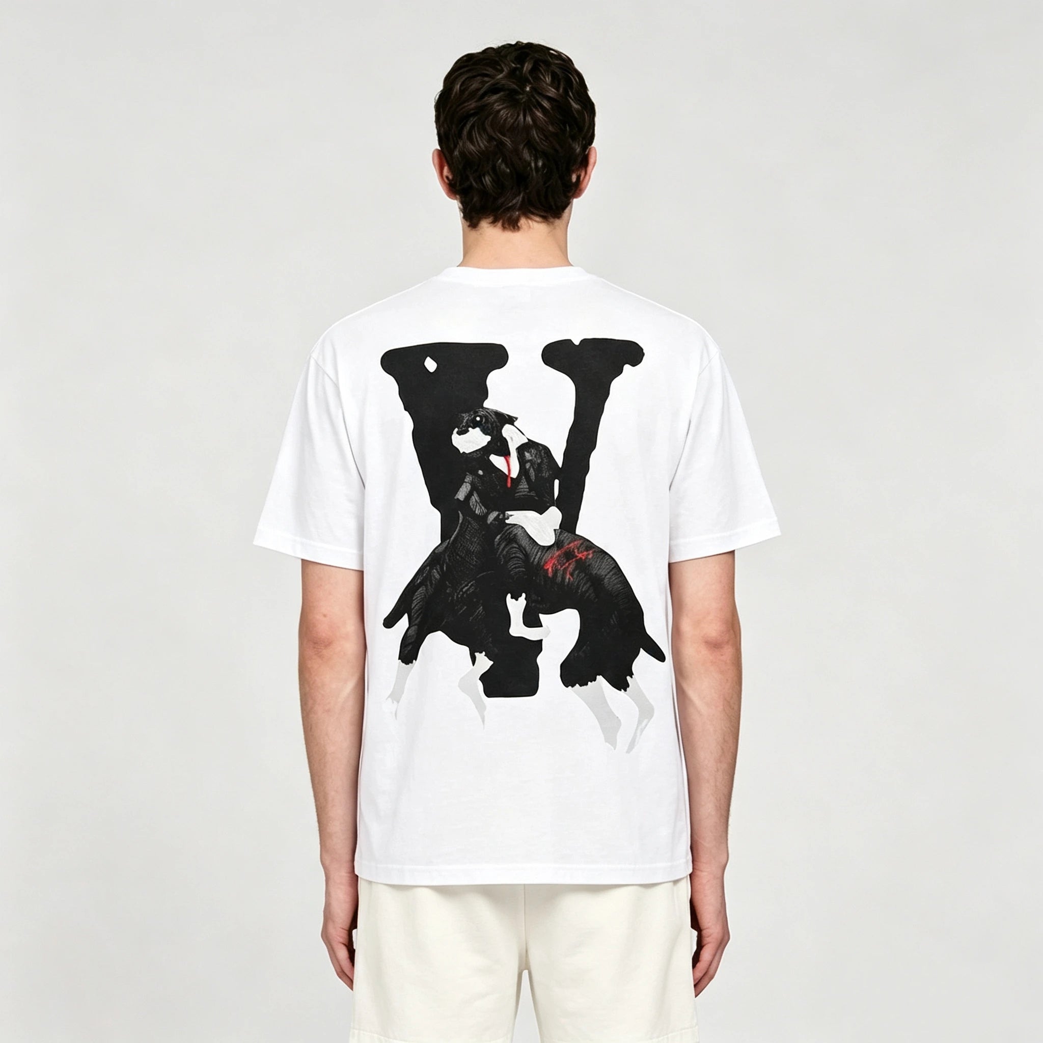 City Morgue x Vlone Dogs T-Shirt White