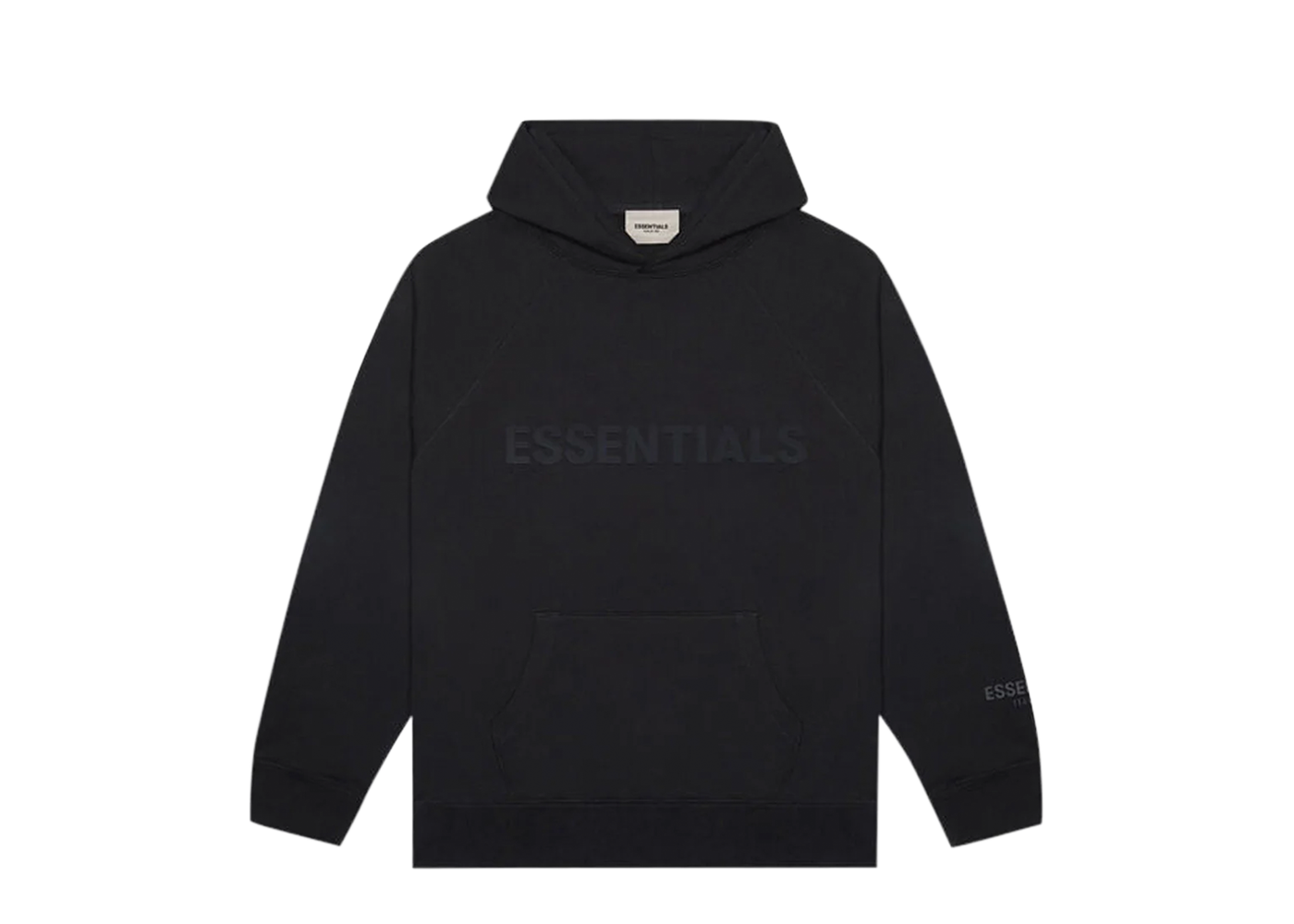 Fear of God Essentials 3D Silicon Applique Pullover Hoodie Dark Slate
