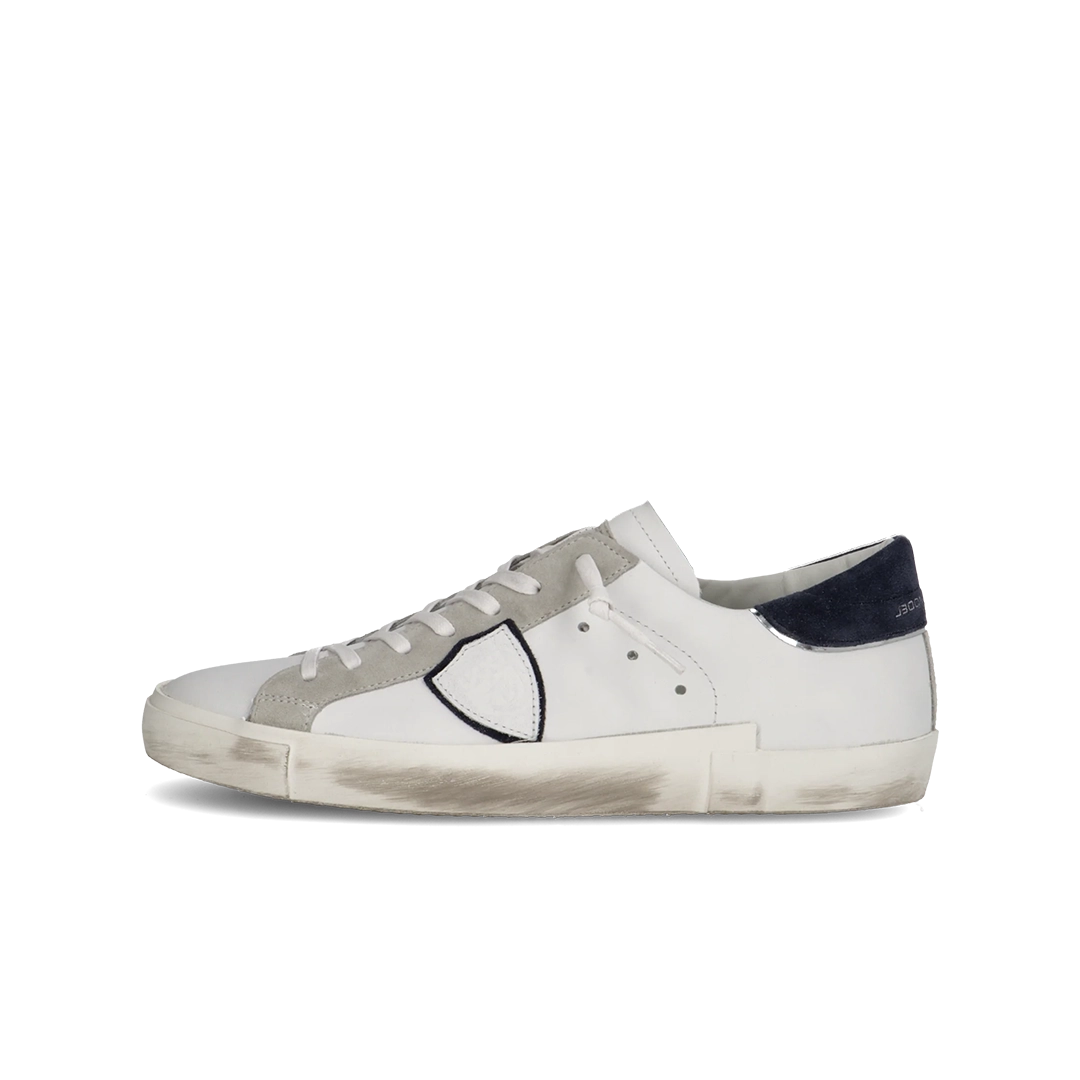 Philippe Model PRSX Low White Navy